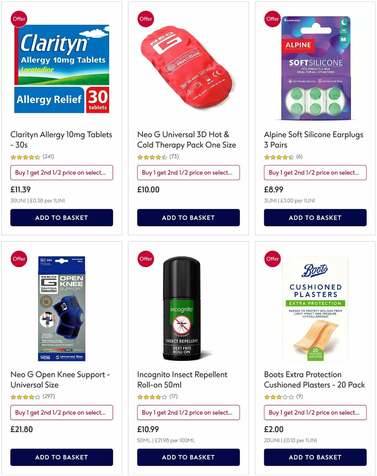 Boots Offers from 15 August
