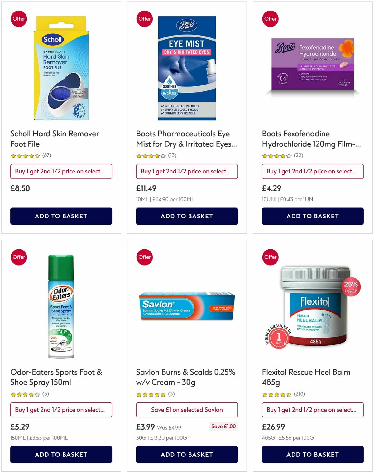 Boots Offers from 15 August