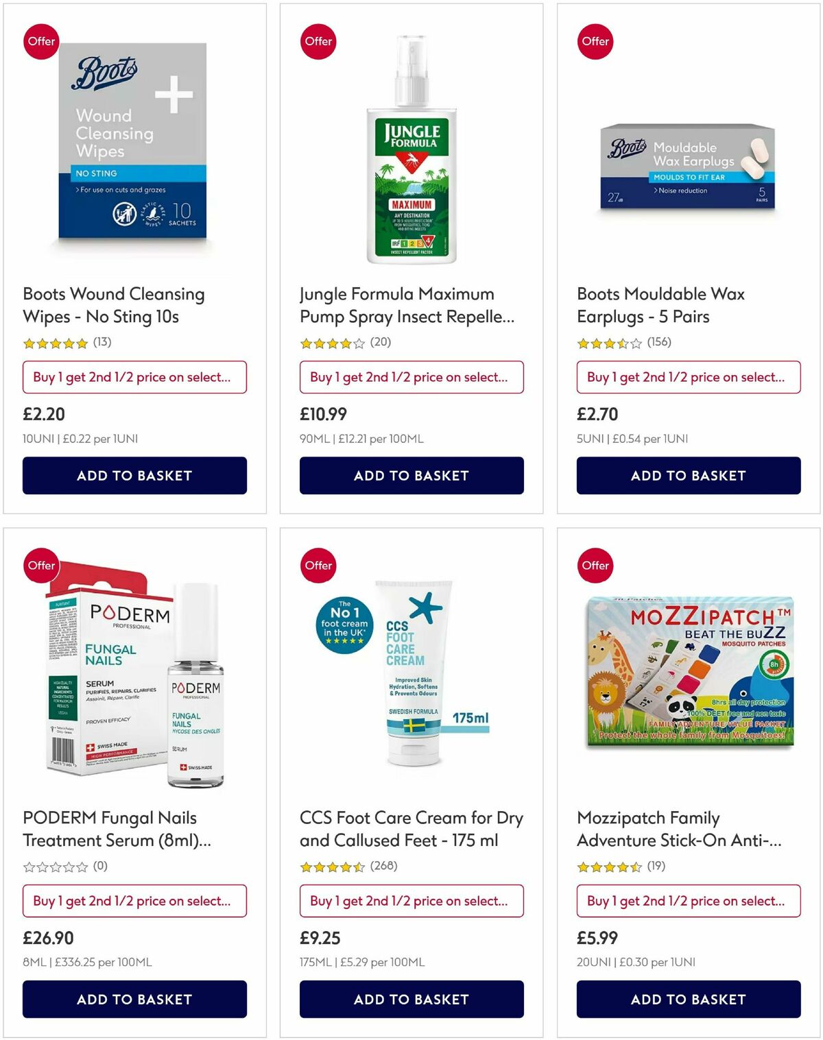 Boots Offers from 15 August