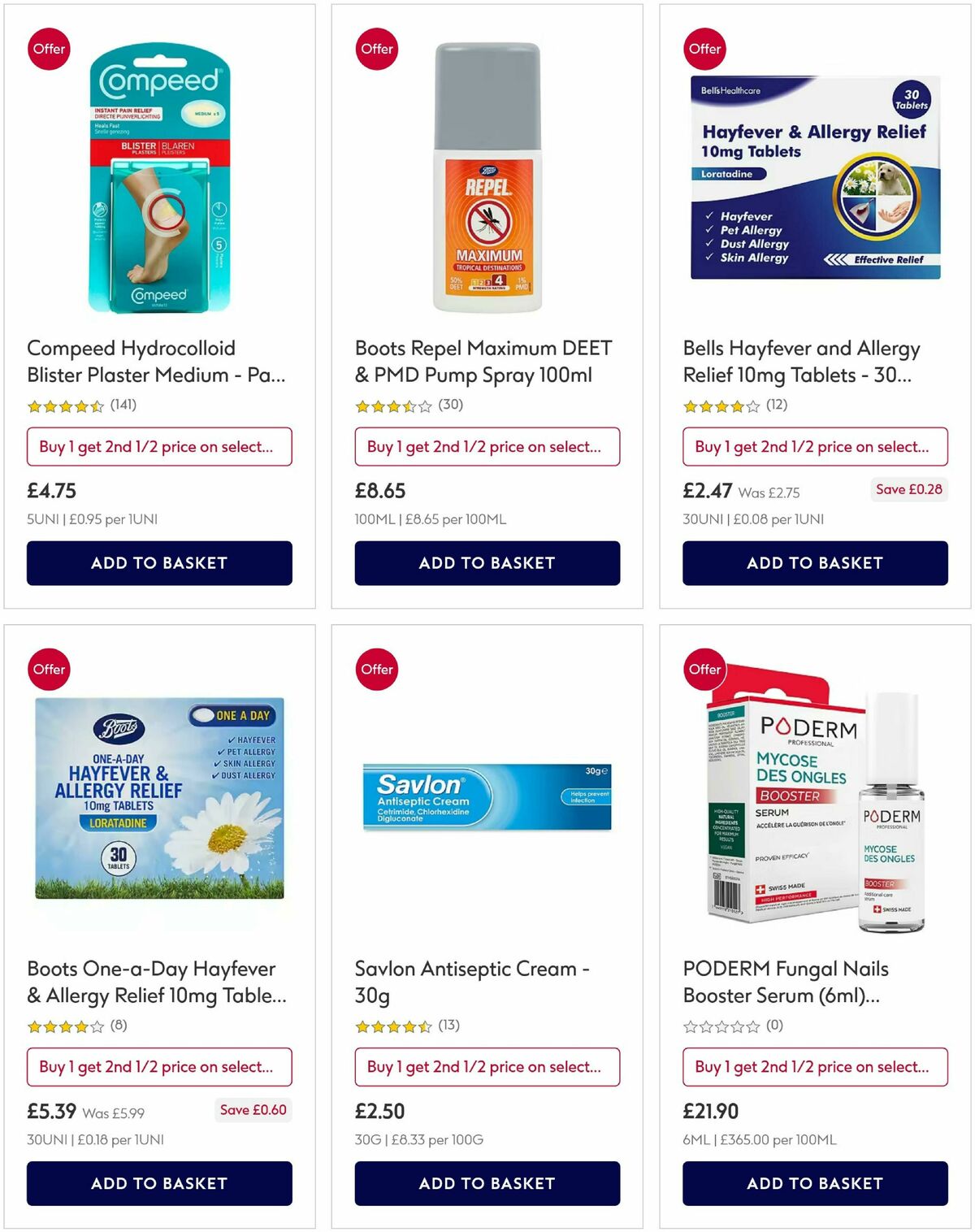 Boots Offers from 15 August