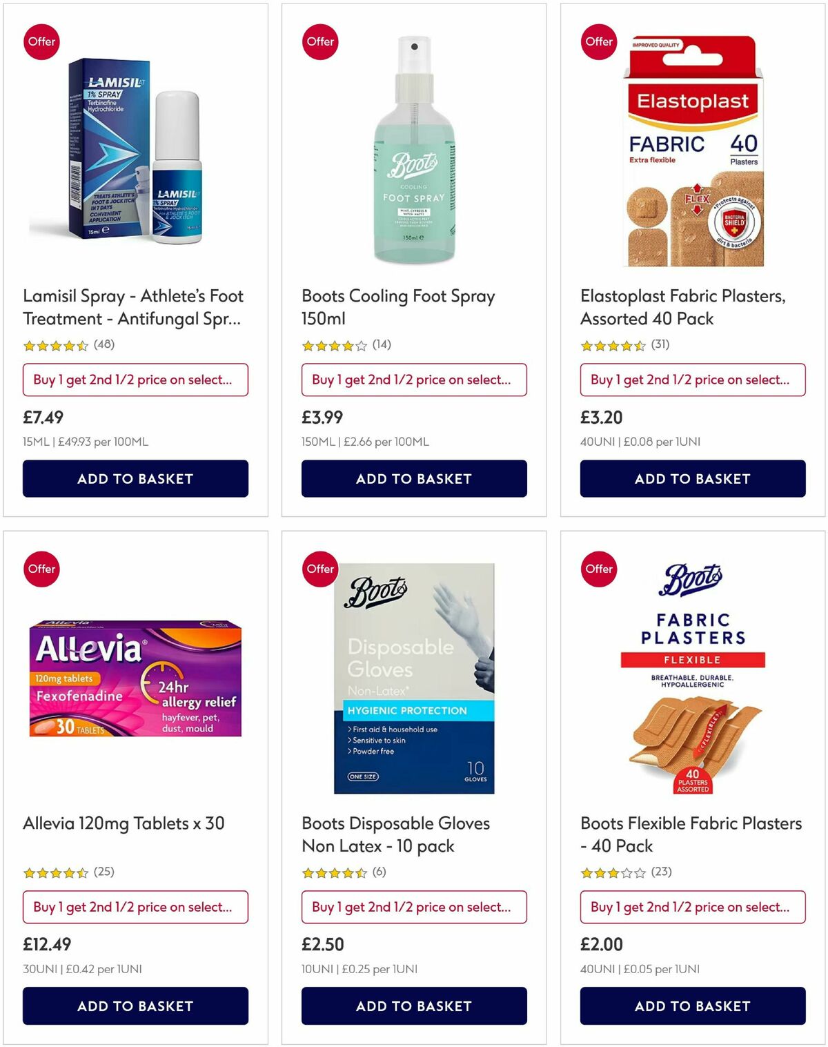 Boots Offers from 15 August