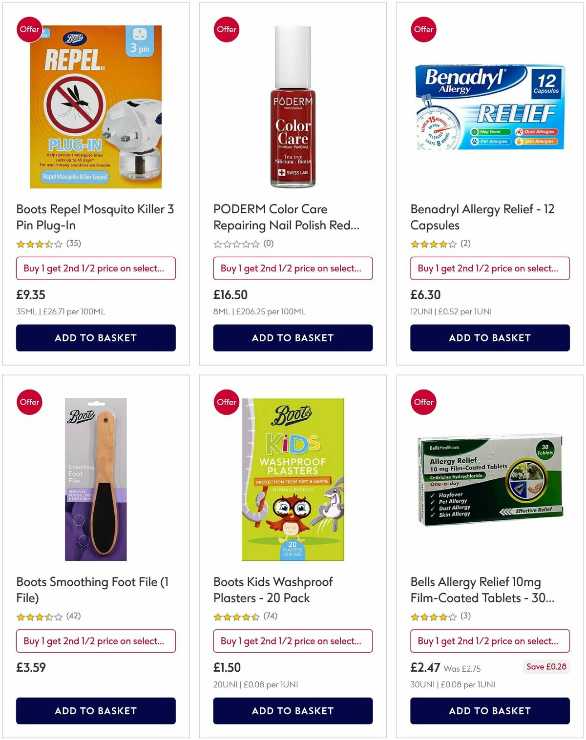 Boots Offers from 15 August