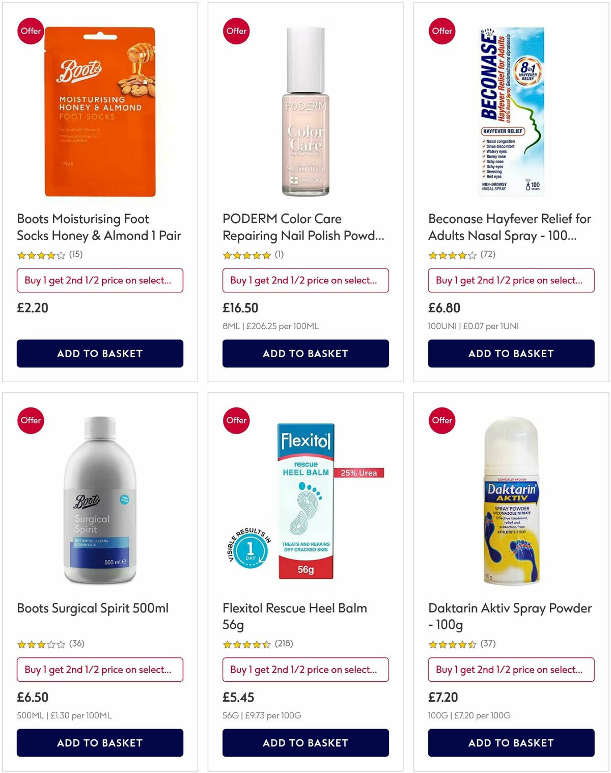 Boots Offers from 15 August