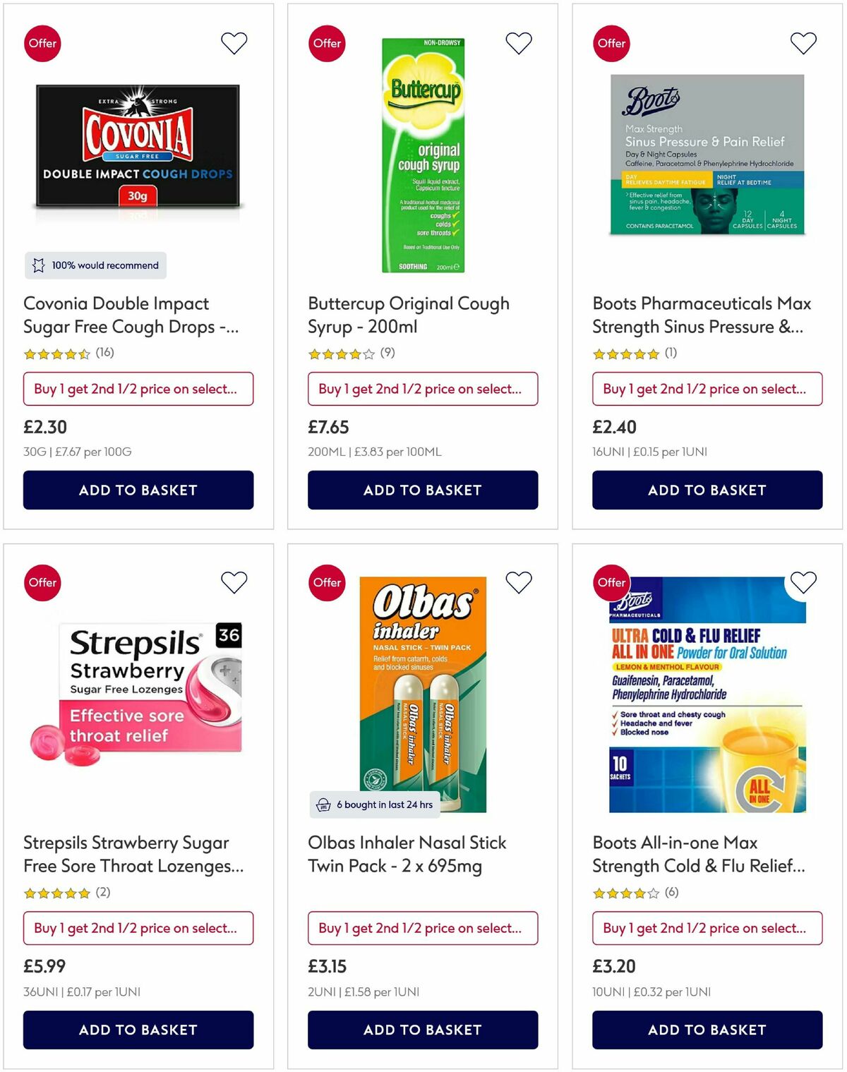 Boots Offers from 14 October