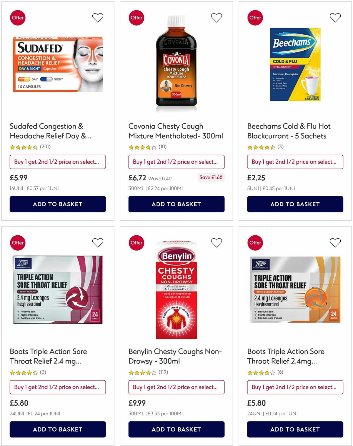 Boots Offers from 14 October