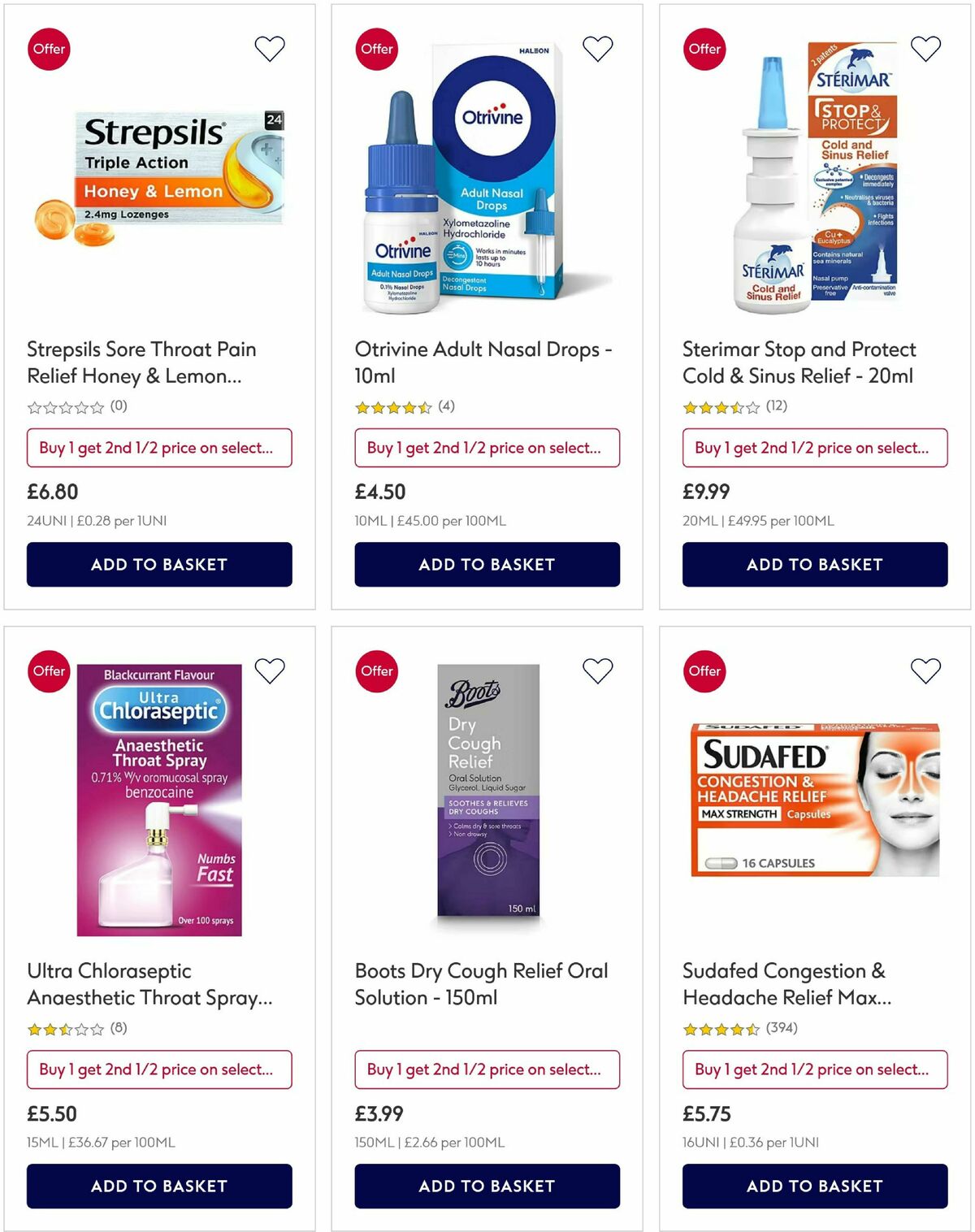 Boots Offers from 14 October