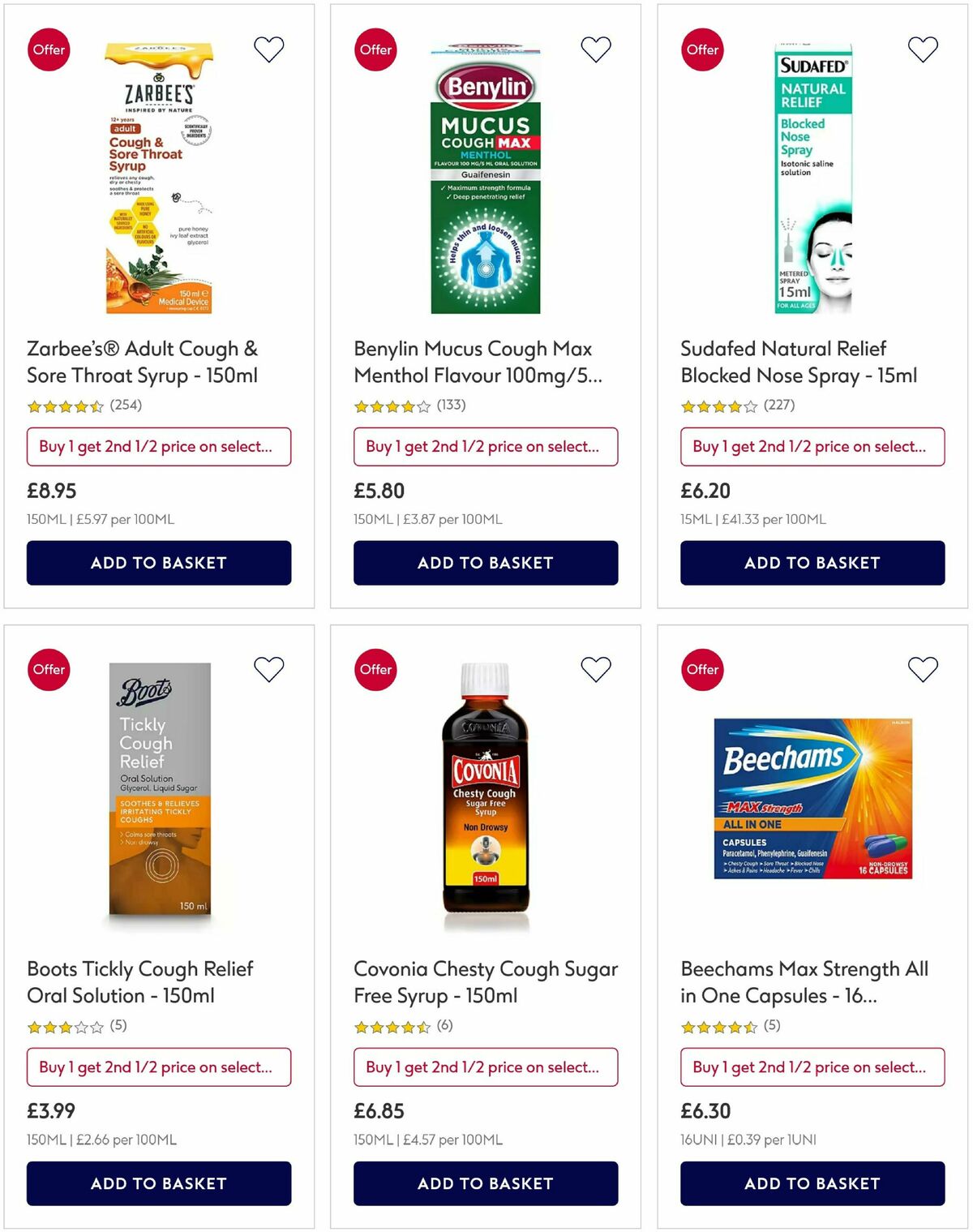 Boots Offers from 14 October