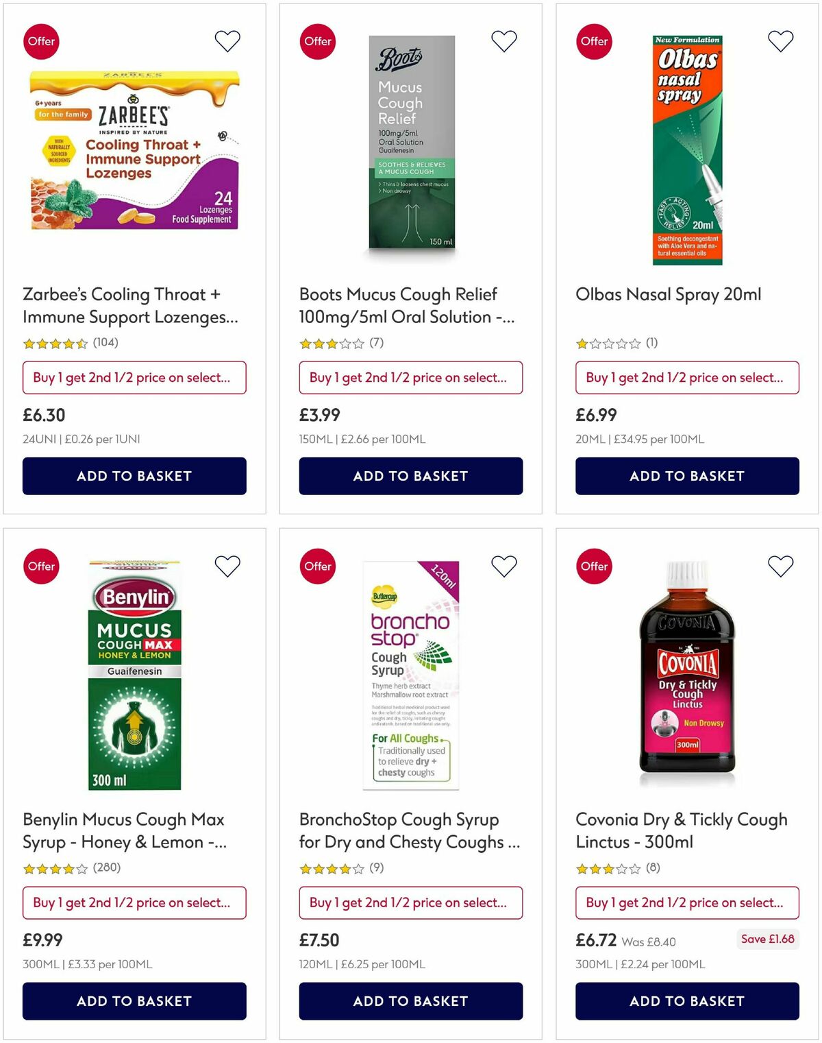 Boots Offers from 14 October
