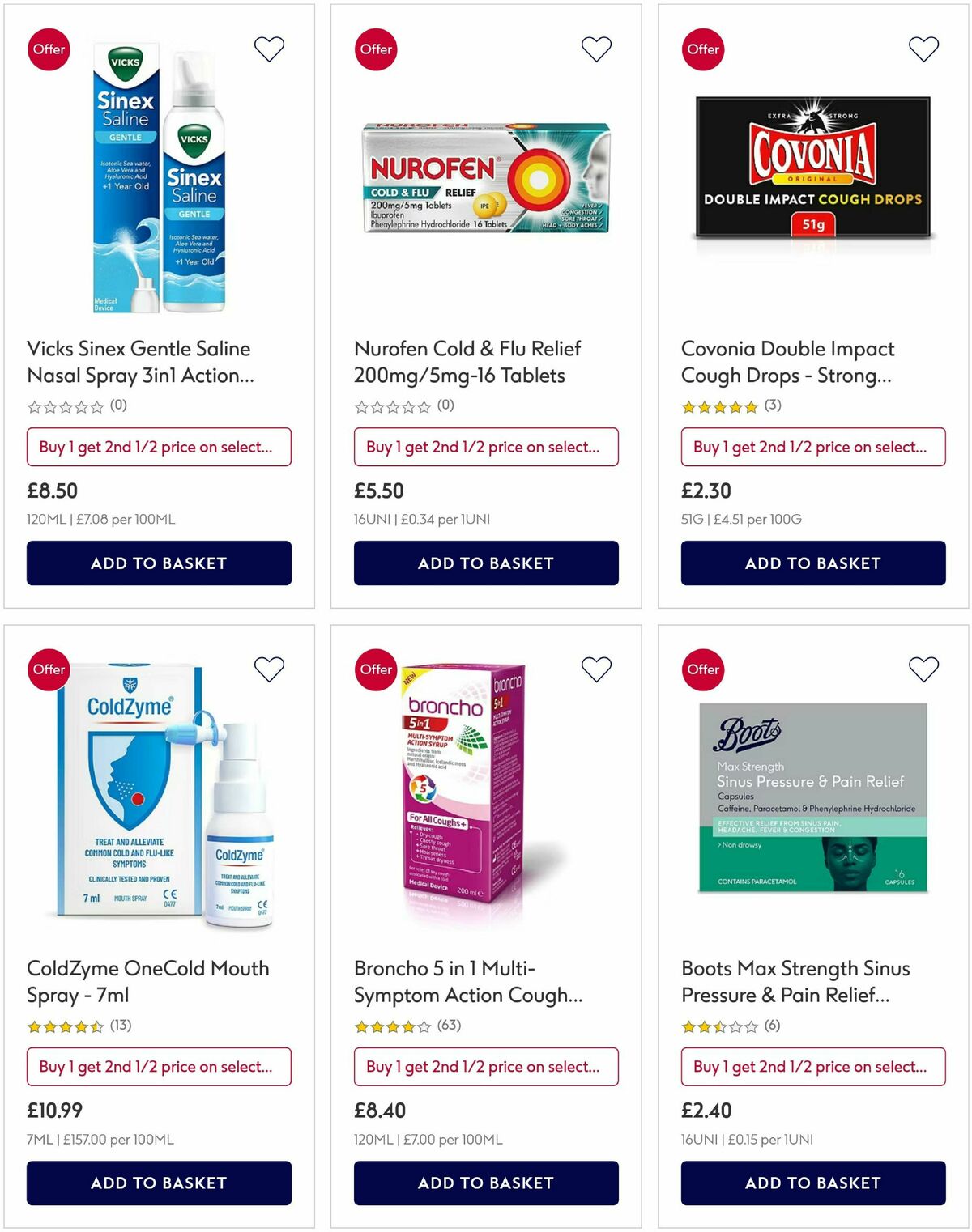 Boots Offers from 14 October