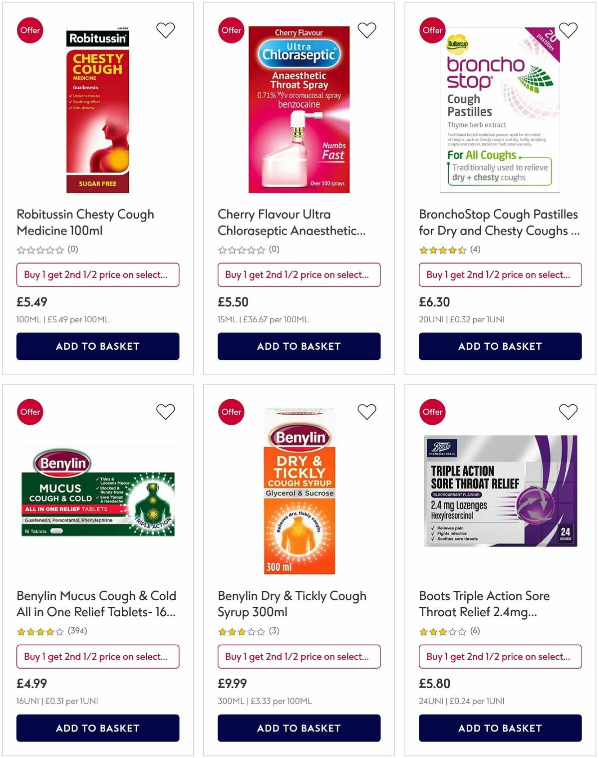 Boots Offers from 14 October