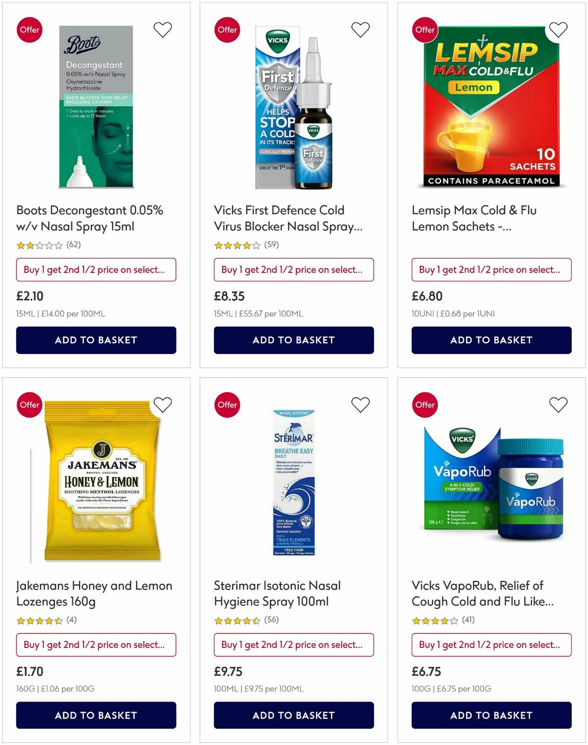 Boots Offers from 14 October