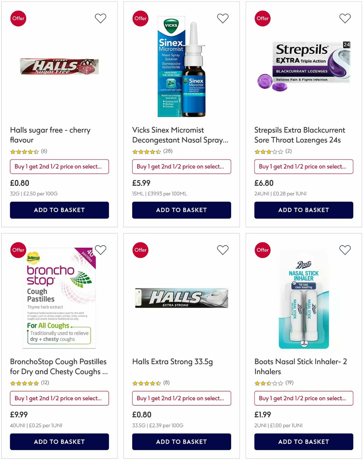 Boots Offers from 14 October