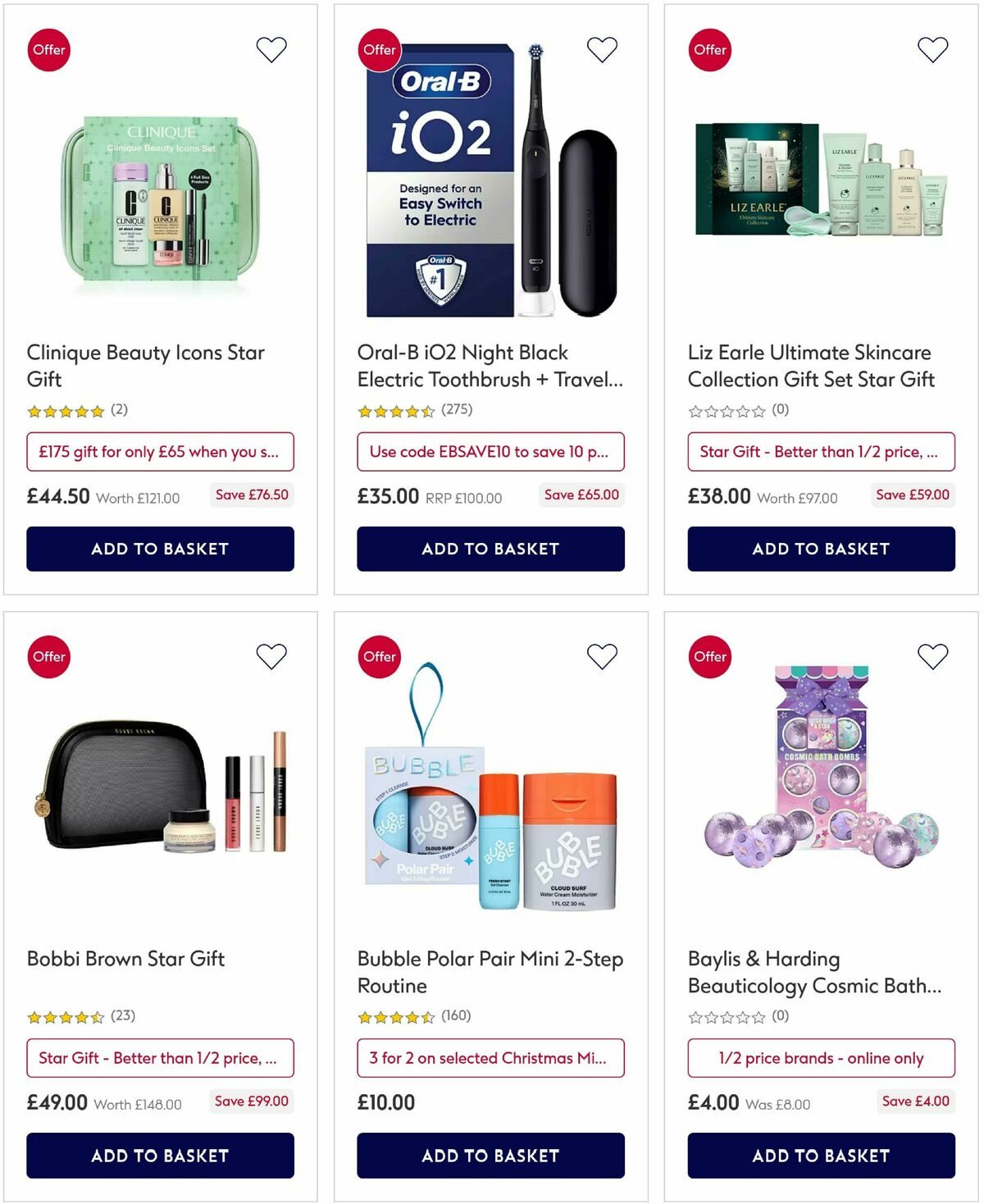 Boots Offers from 14 November