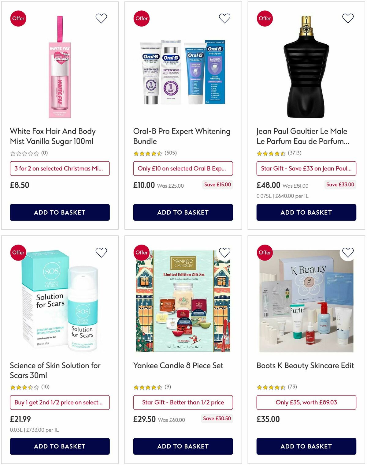 Boots Offers from 14 November