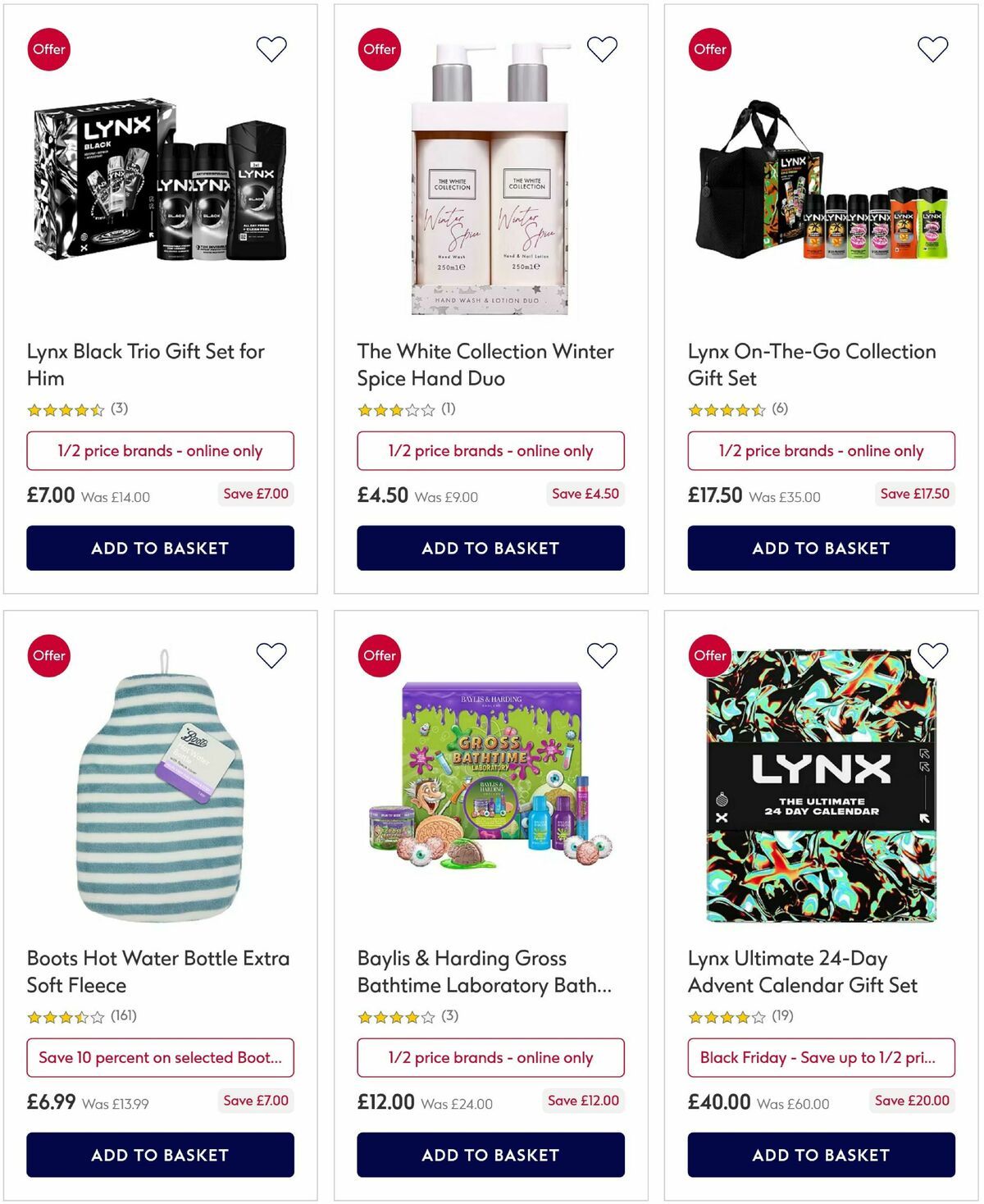 Boots Offers from 14 November