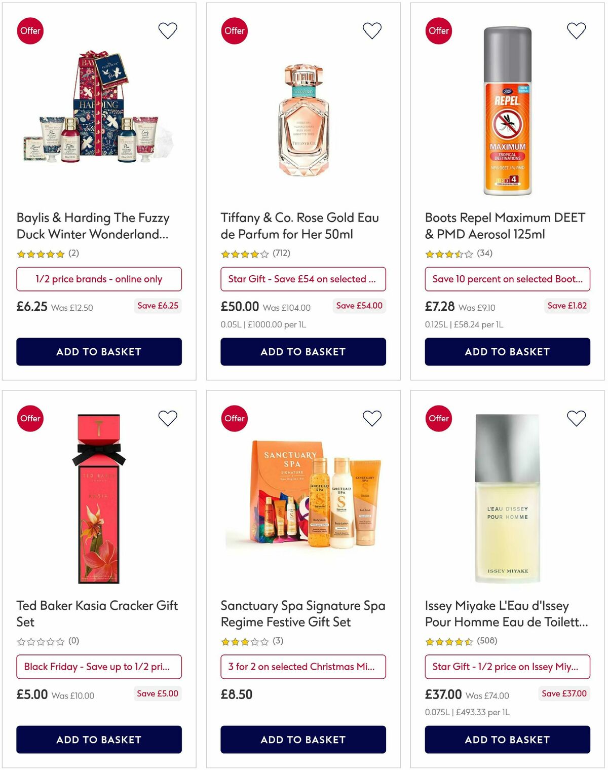 Boots Offers from 14 November