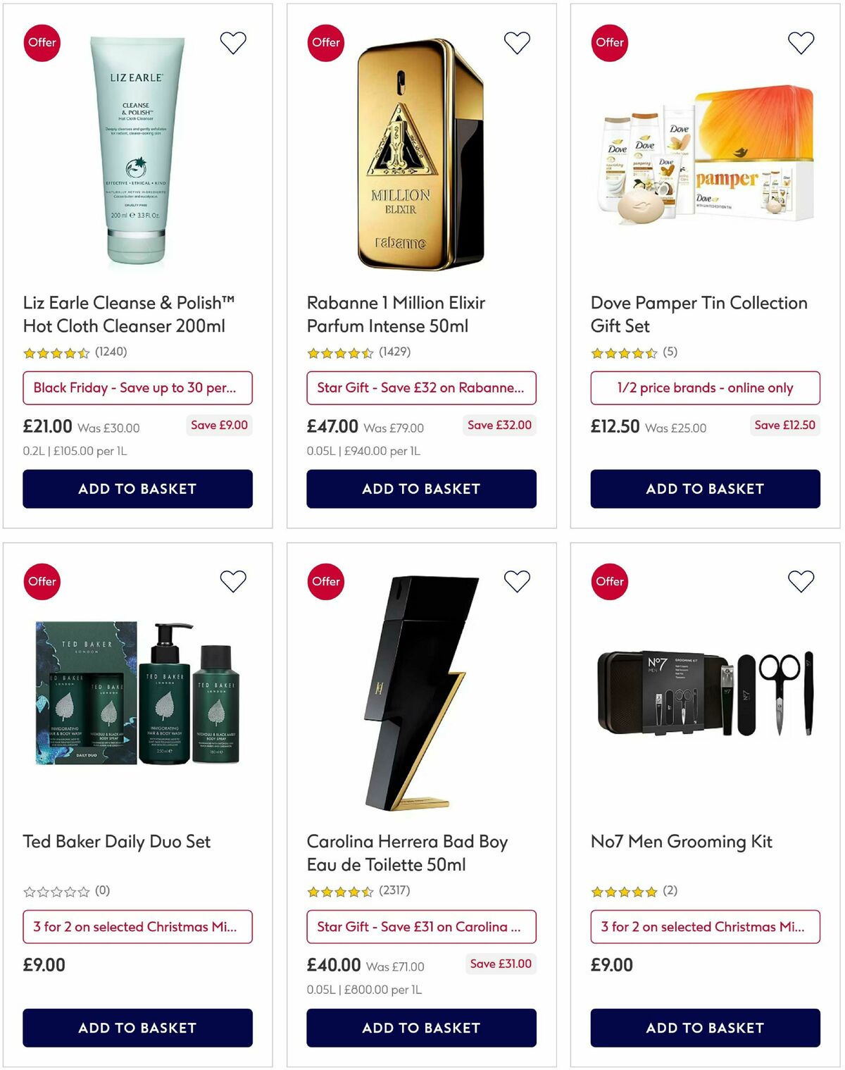 Boots Offers from 14 November