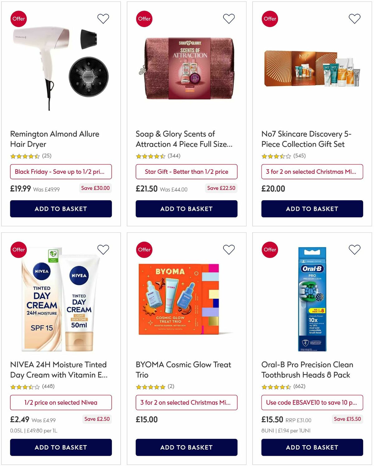 Boots Offers from 14 November