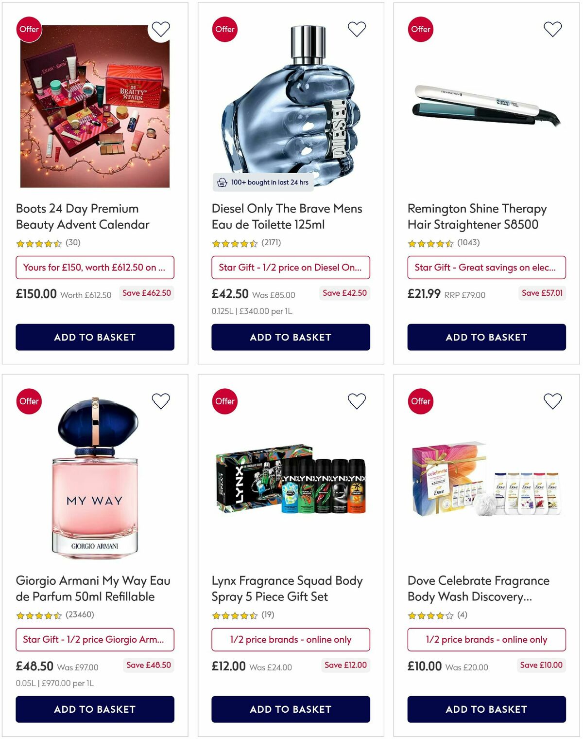 Boots Offers from 14 November