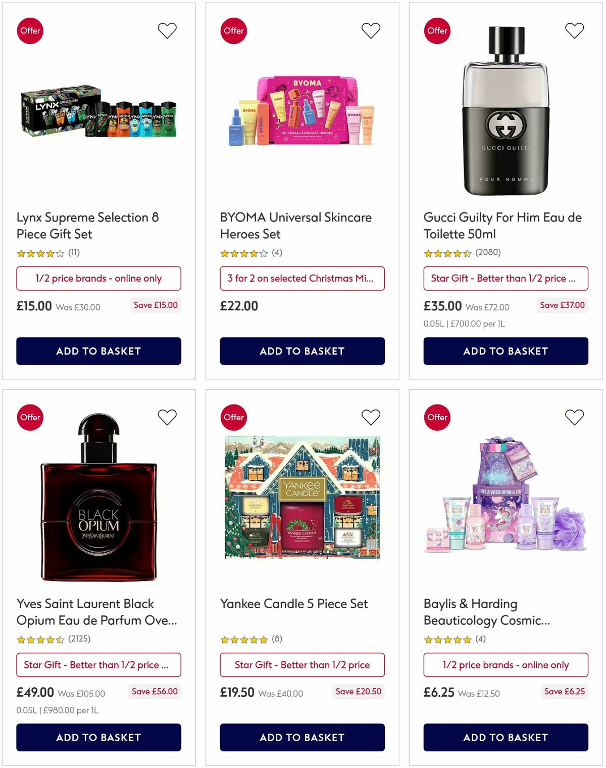 Boots Offers from 14 November