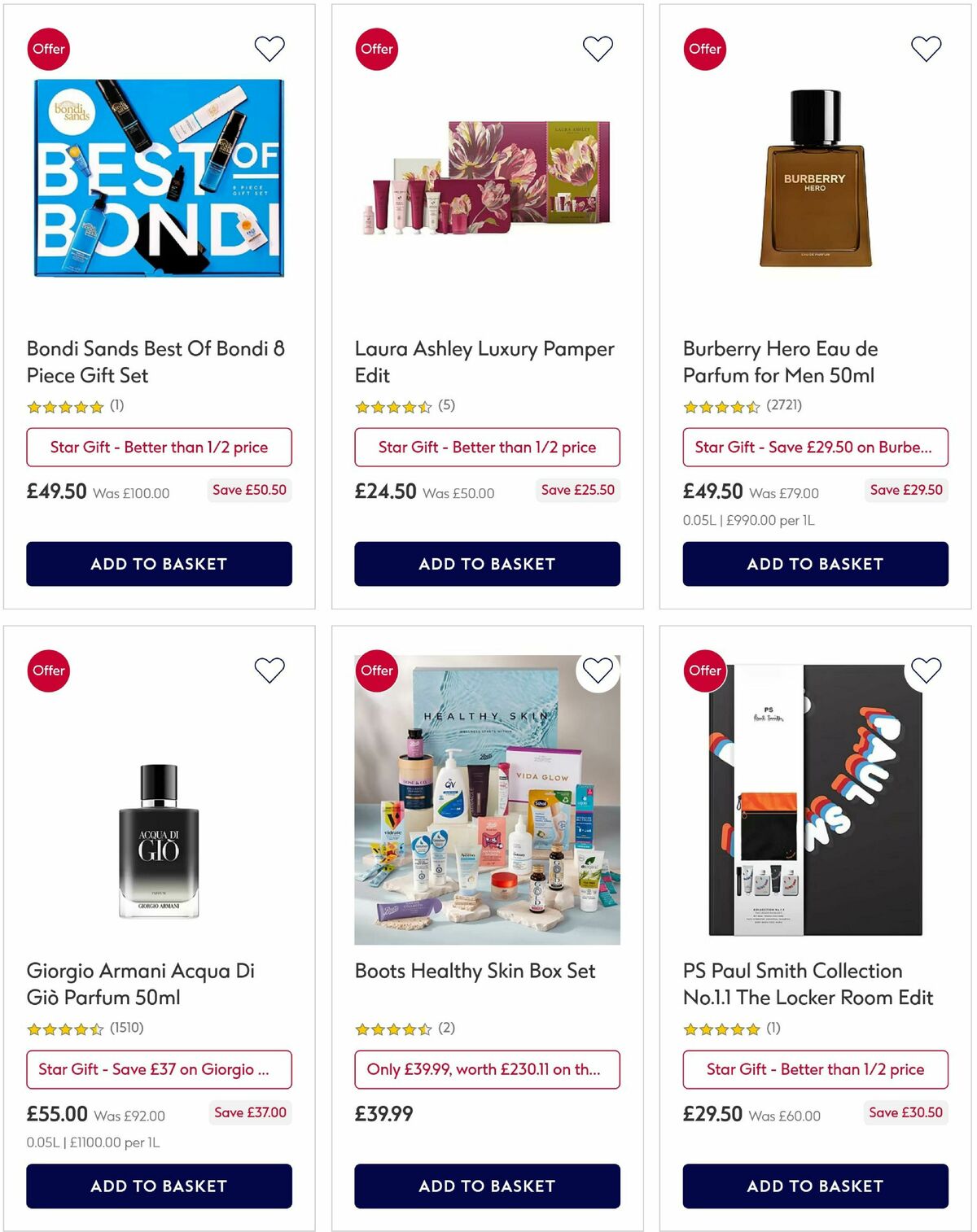 Boots Offers from 1 December