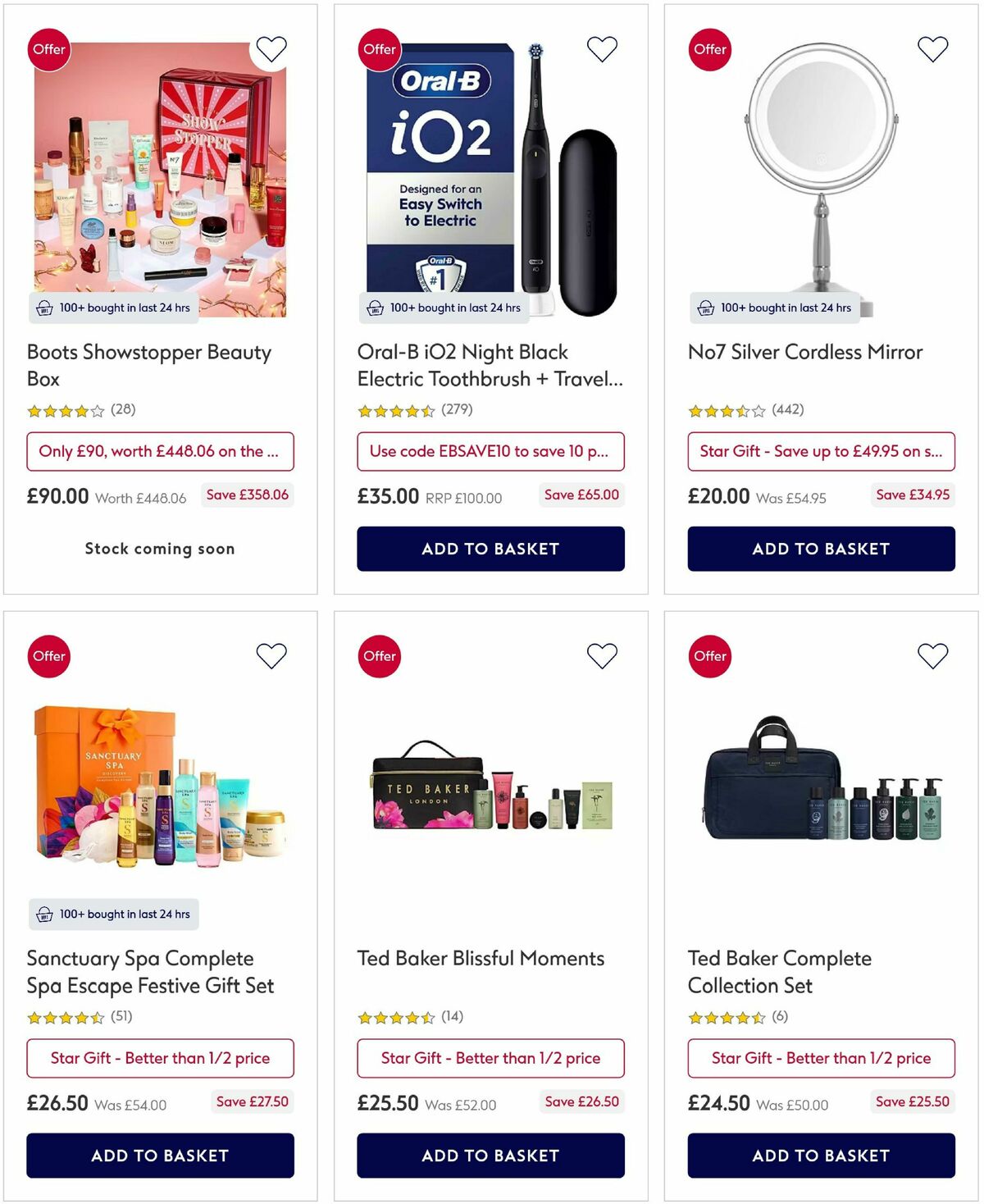Boots Offers from 1 December
