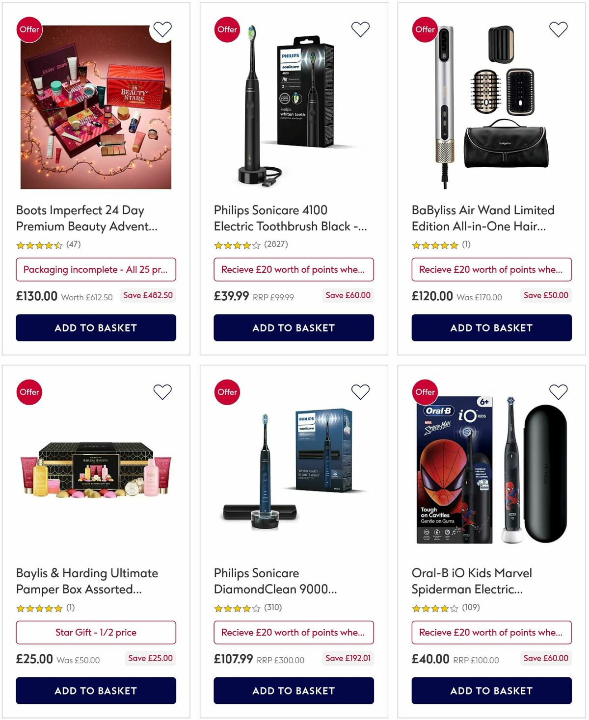 Boots Offers from 11 December
