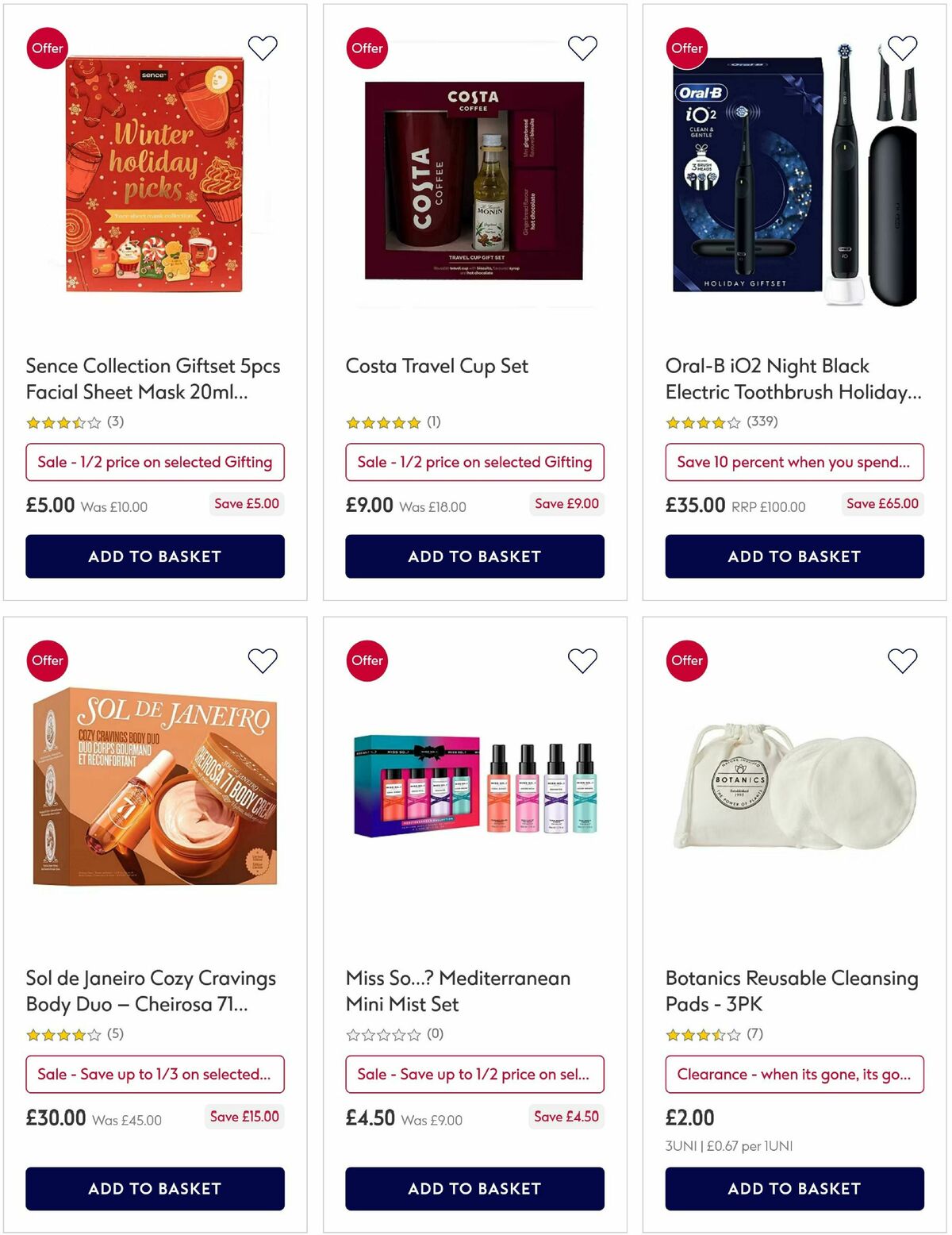 Boots Offers from 26 December