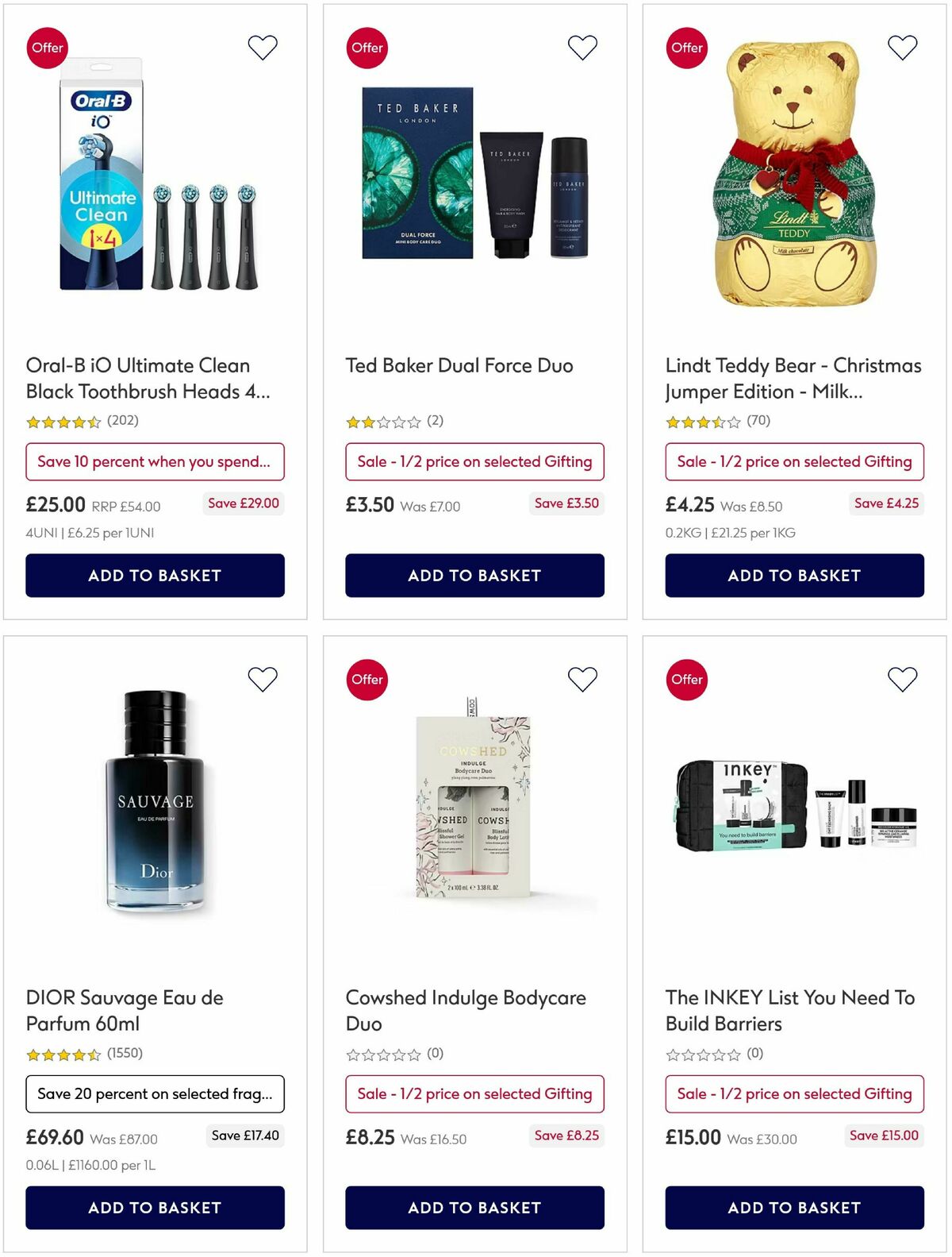 Boots Offers from 26 December