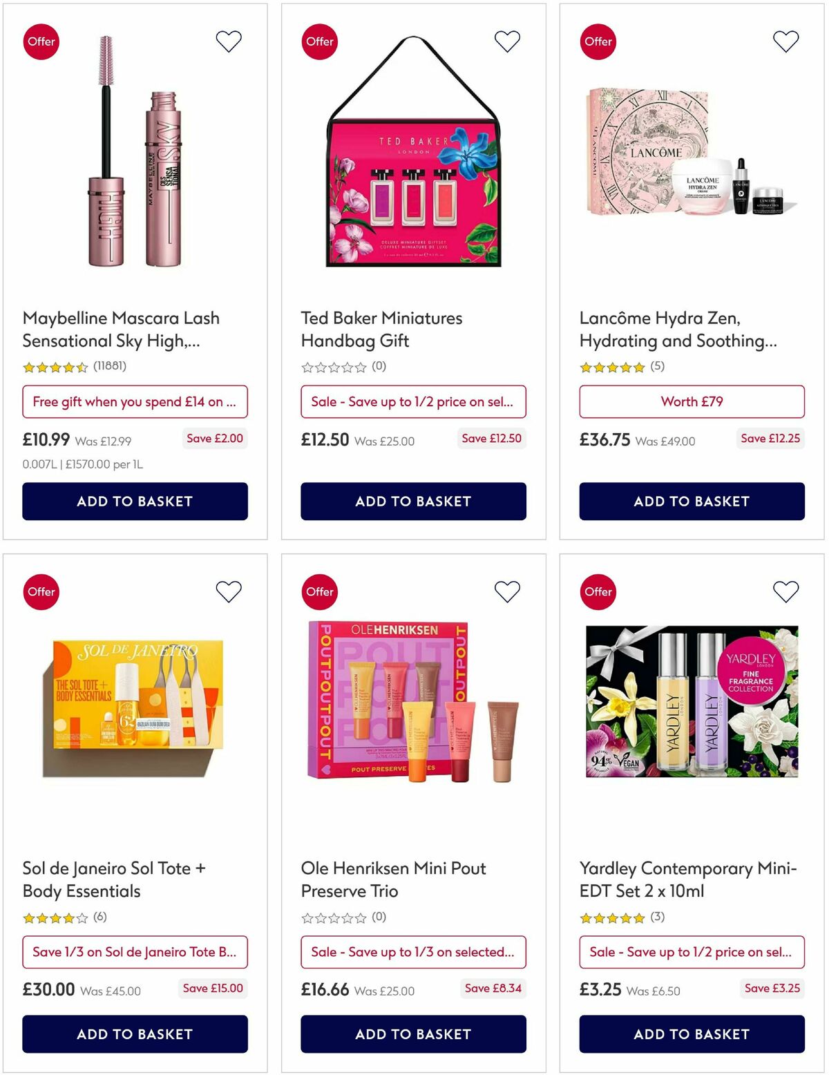 Boots Offers from 26 December