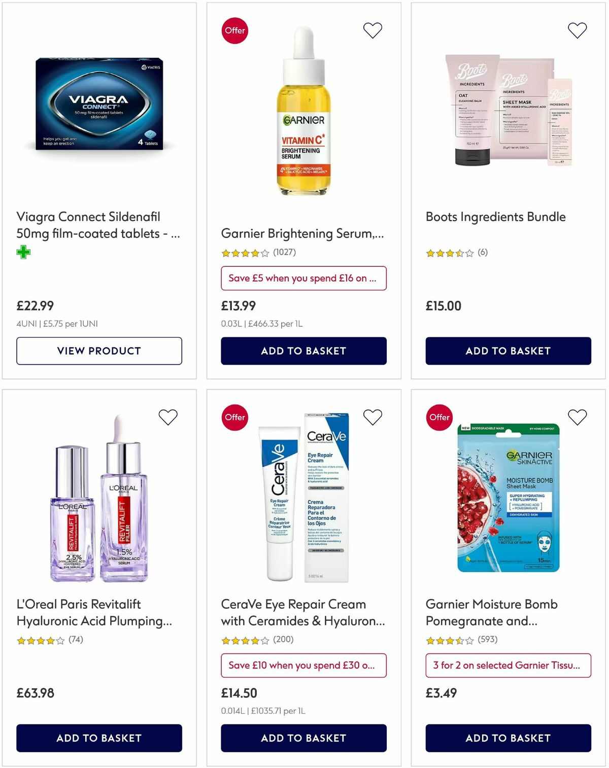 Boots Offers from 20 January
