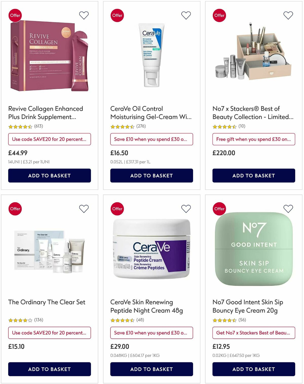 Boots Offers from 20 January
