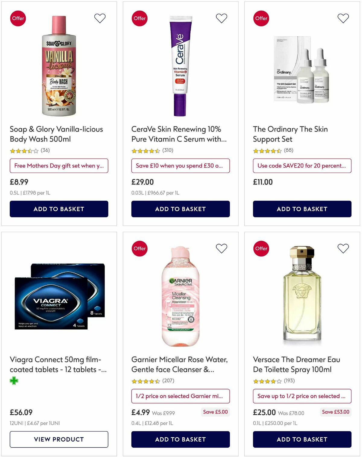 Boots Offers from 20 January