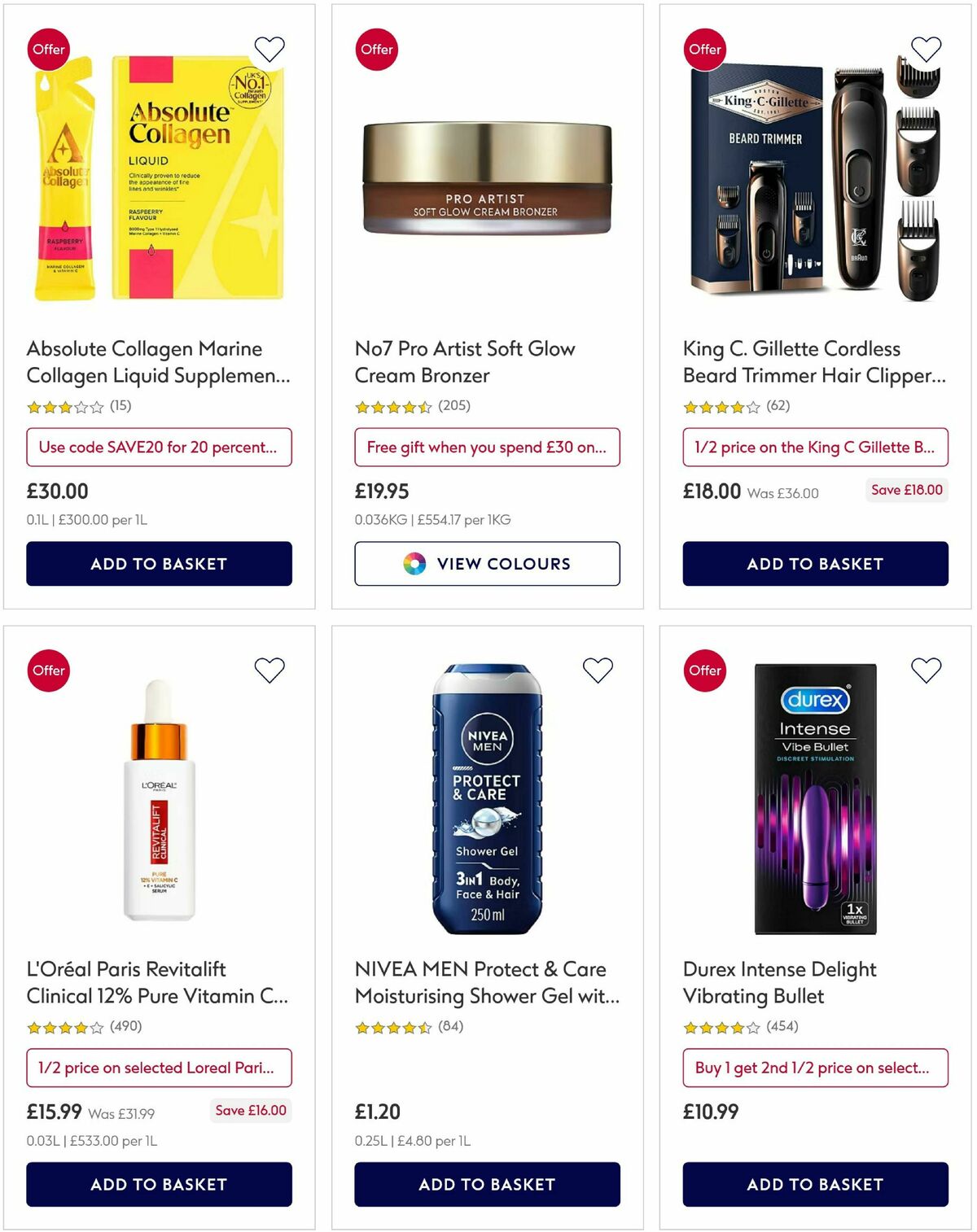 Boots Offers from 20 January