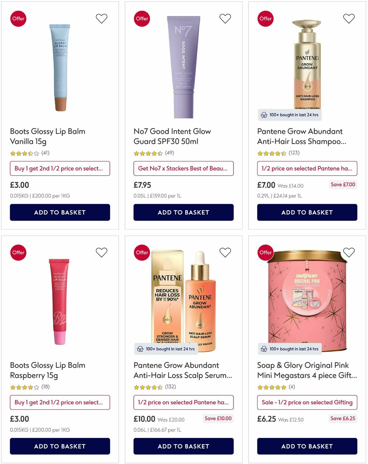 Boots Offers from 20 January