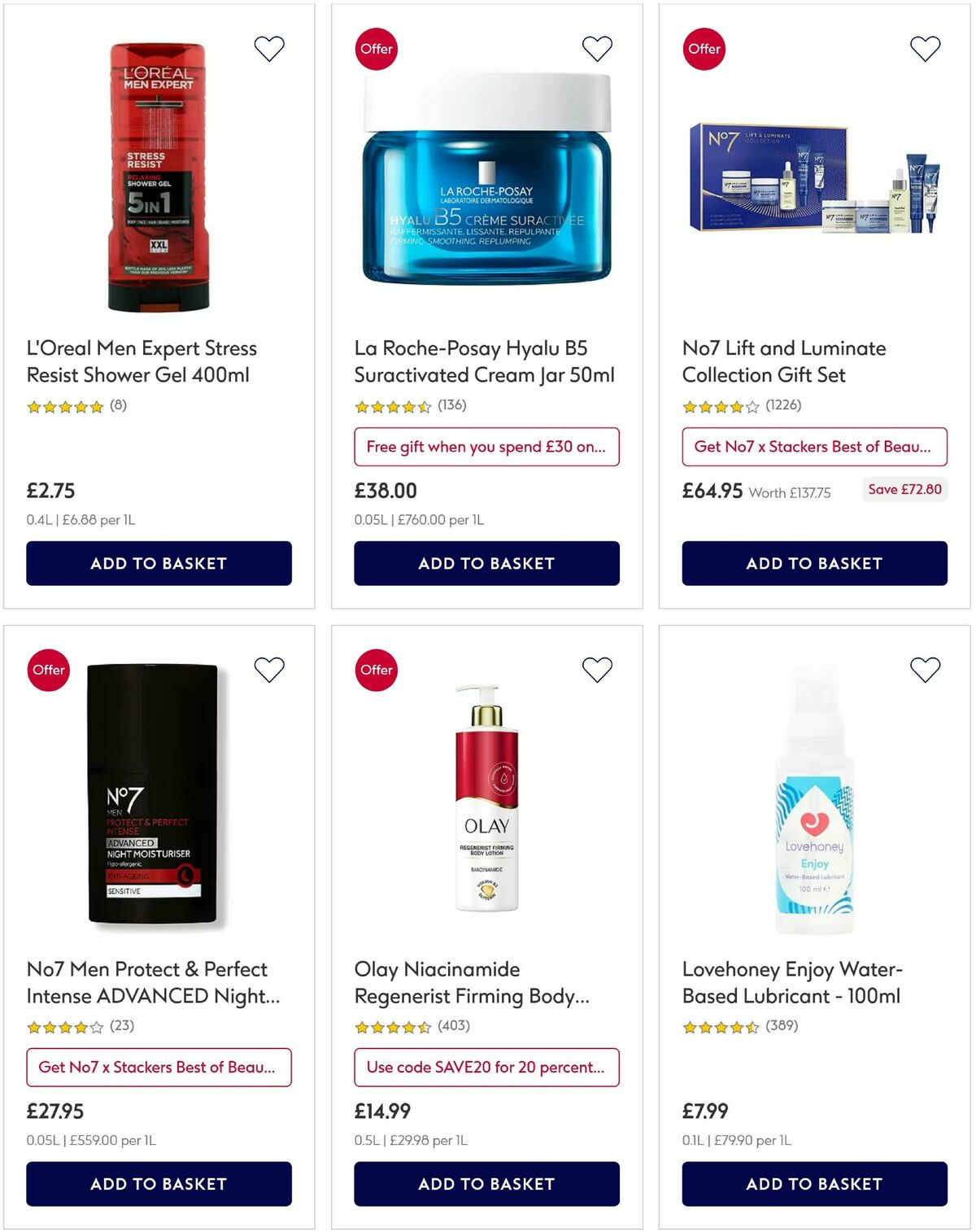 Boots Offers from 20 January