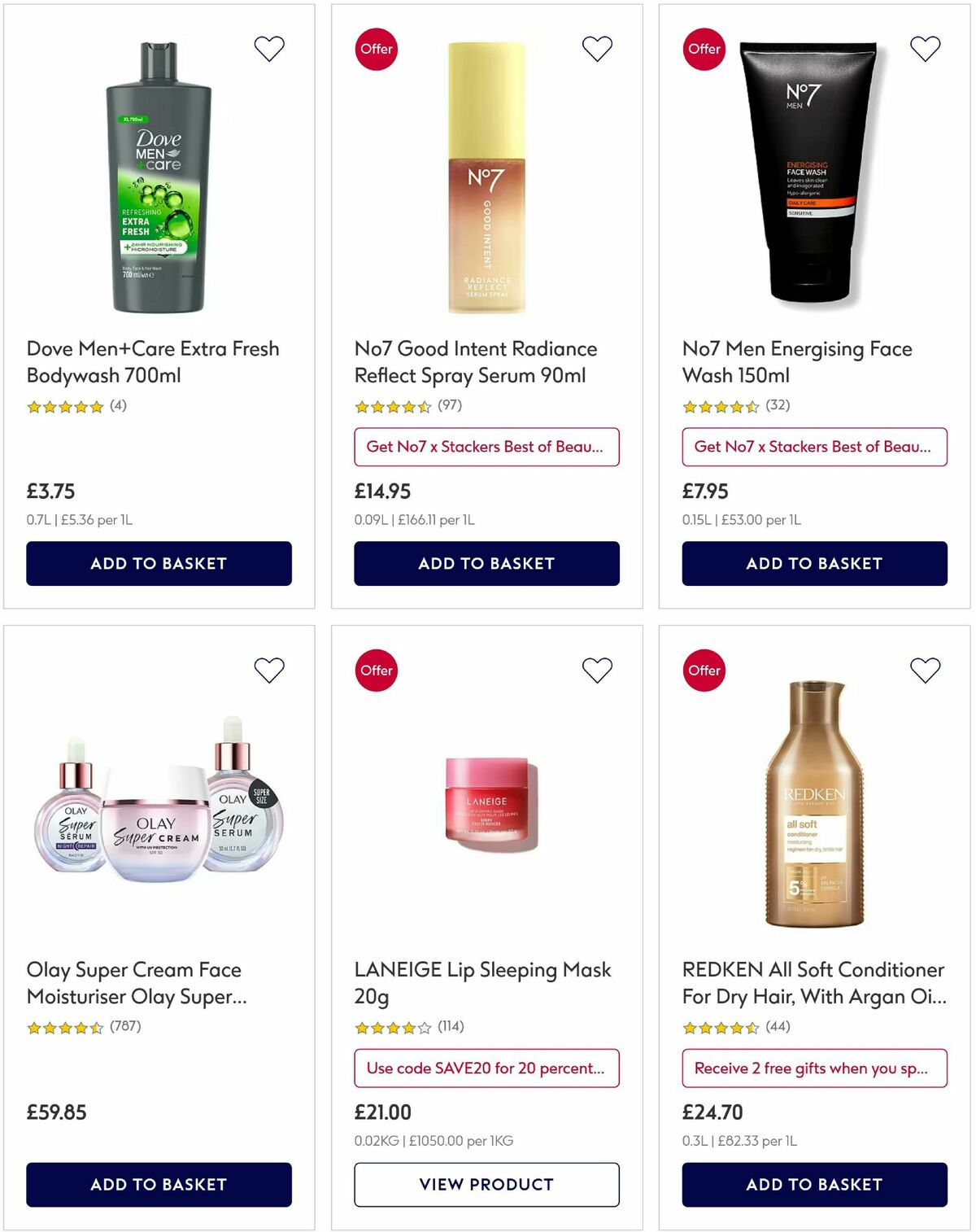 Boots Offers from 20 January