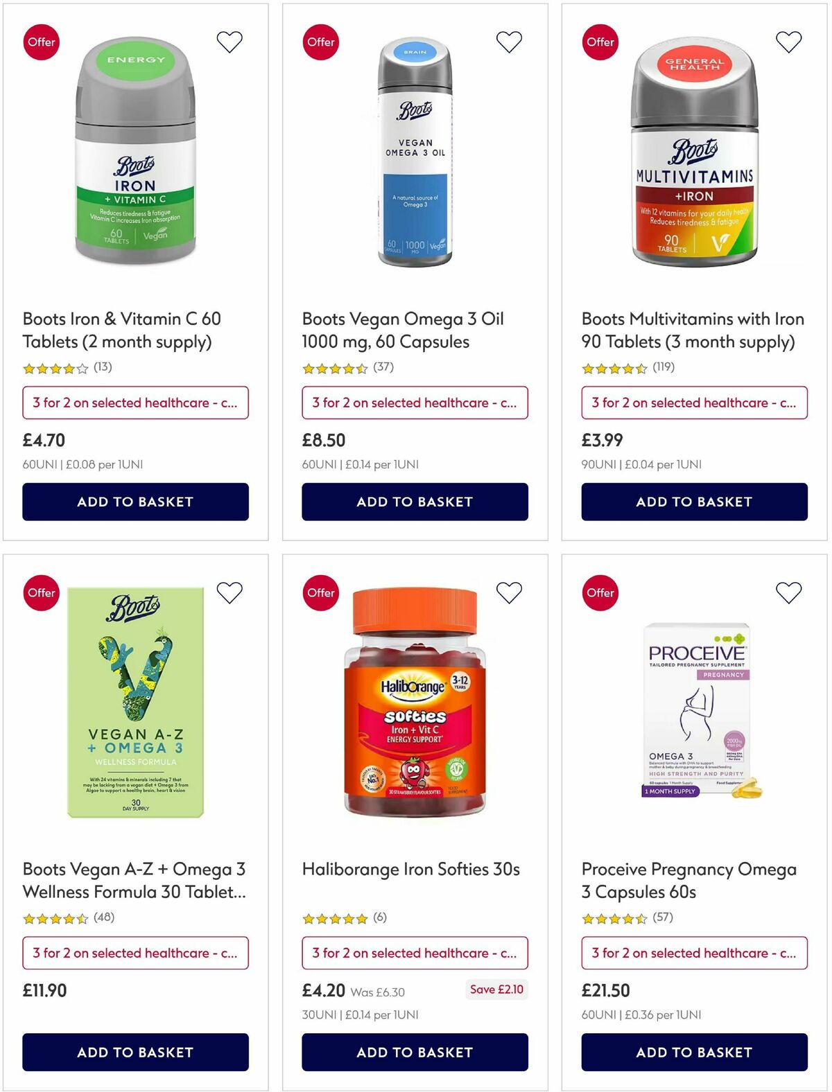 Boots Offers from 16 March