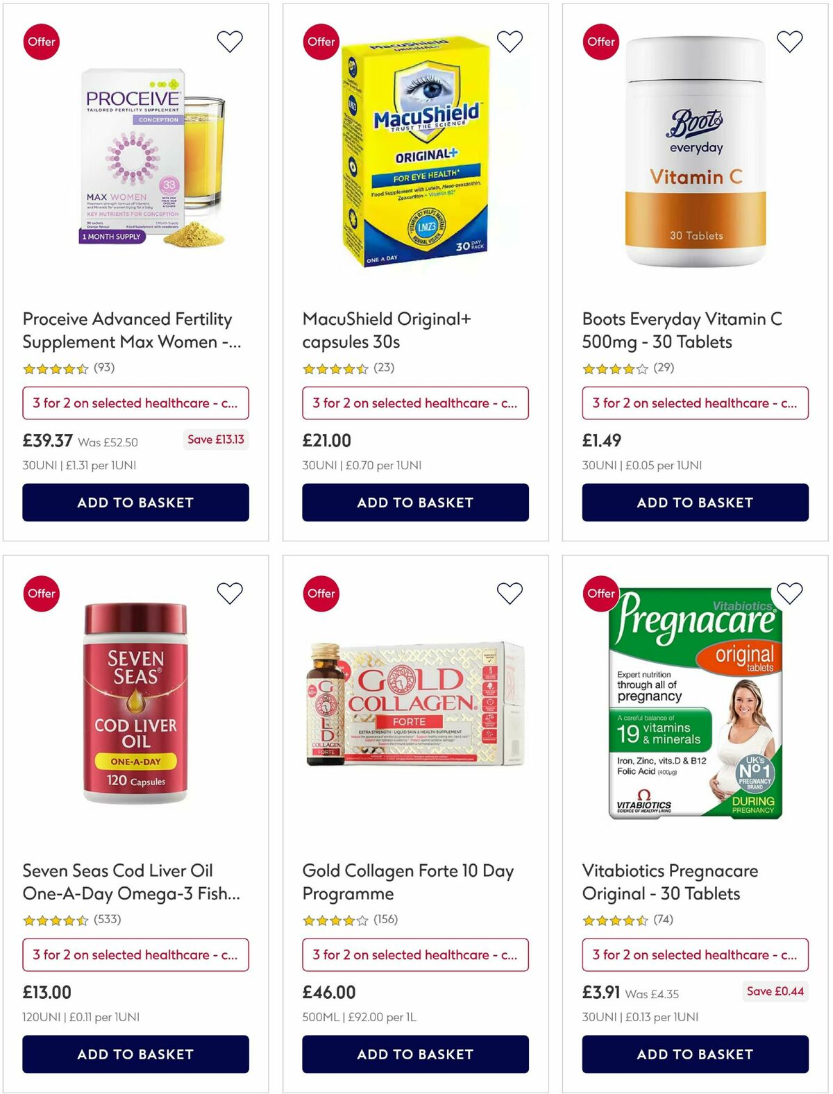 Boots Offers from 16 March