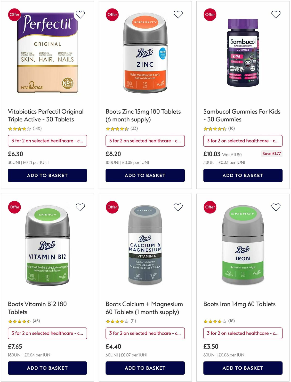 Boots Offers from 16 March