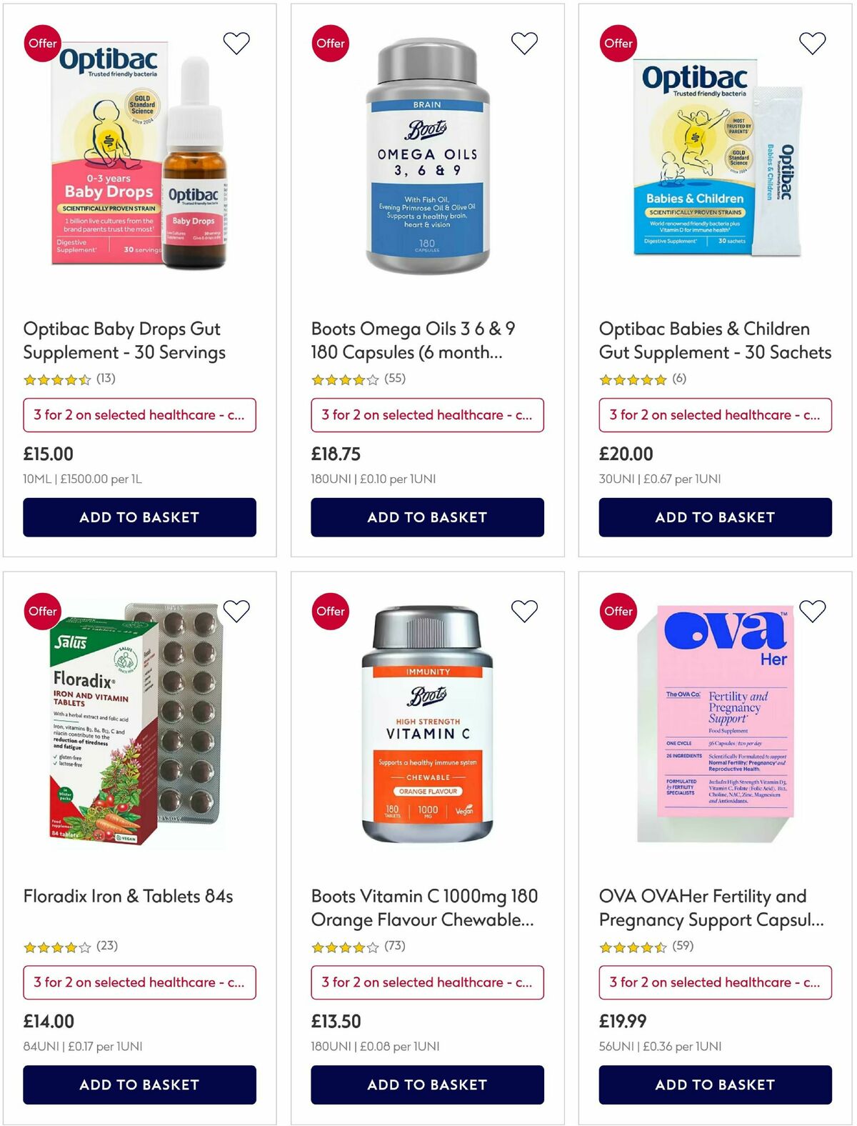 Boots Offers from 16 March