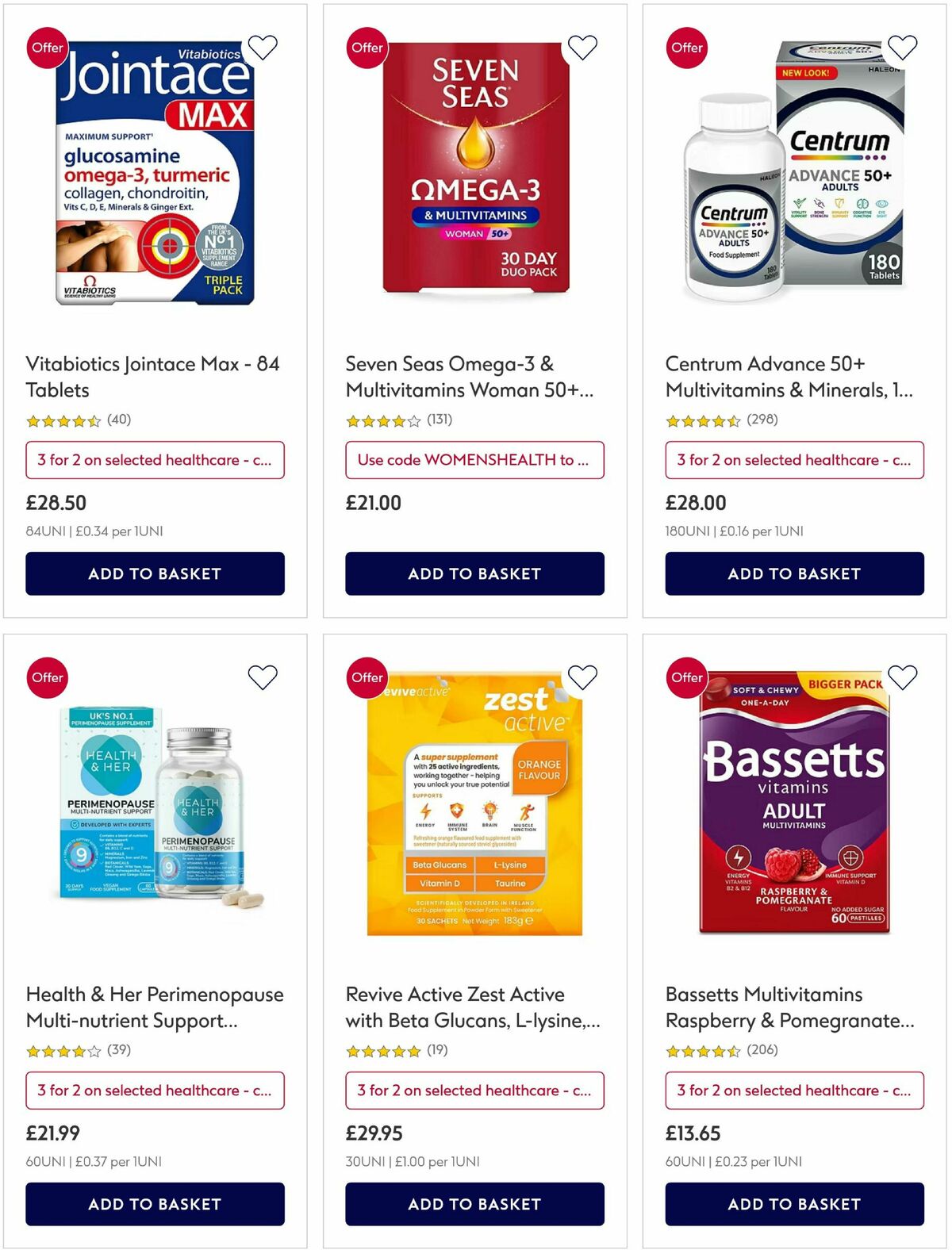 Boots Offers from 16 March