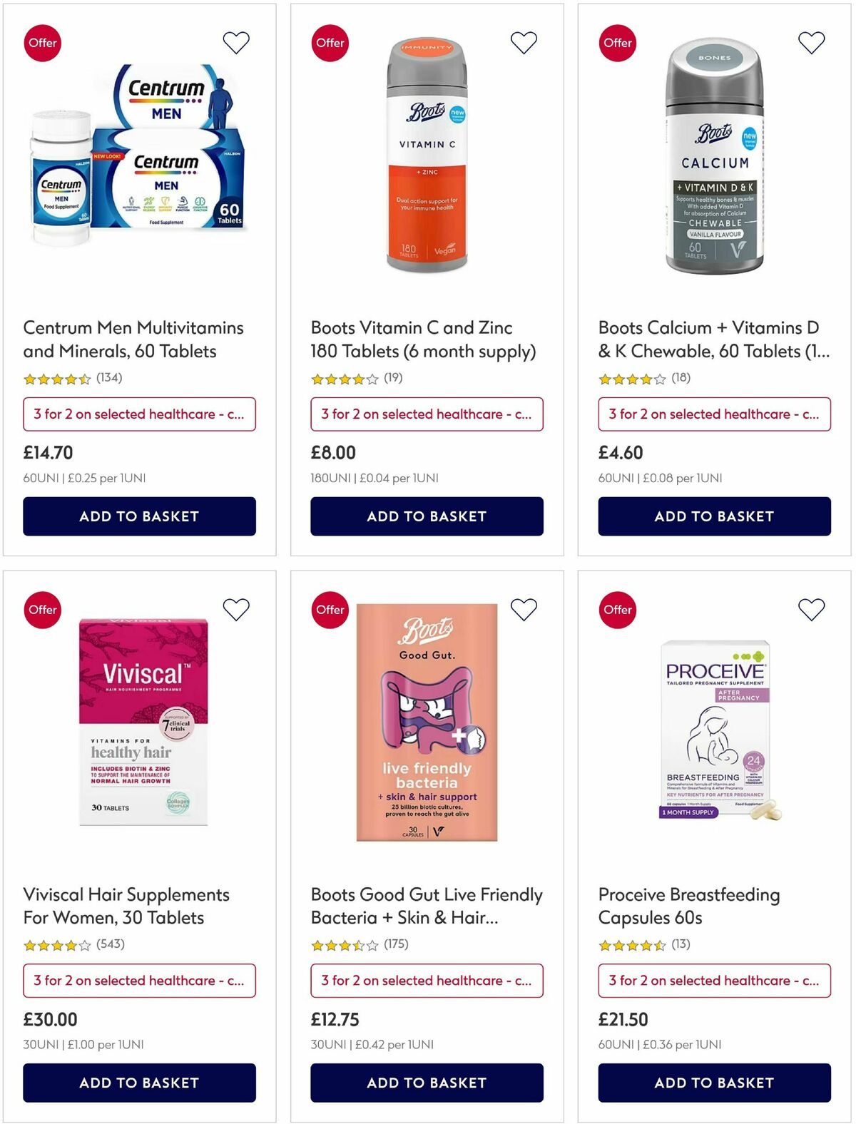 Boots Offers from 16 March