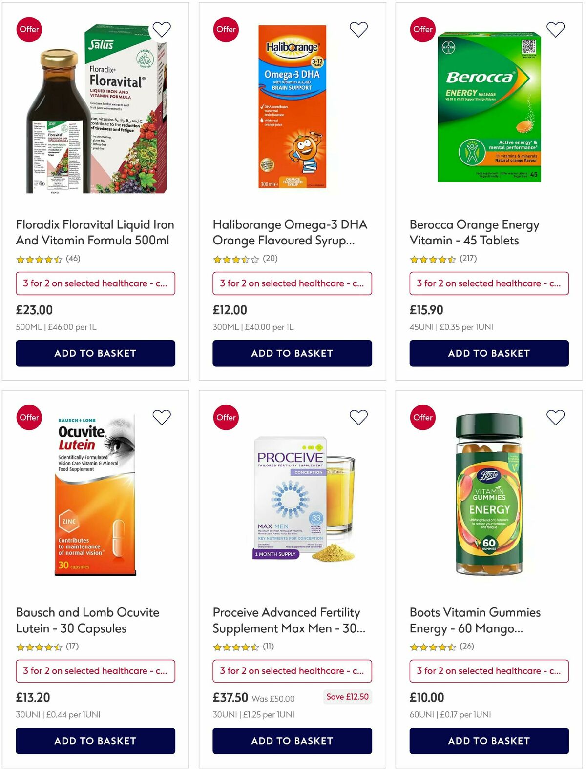 Boots Offers from 16 March