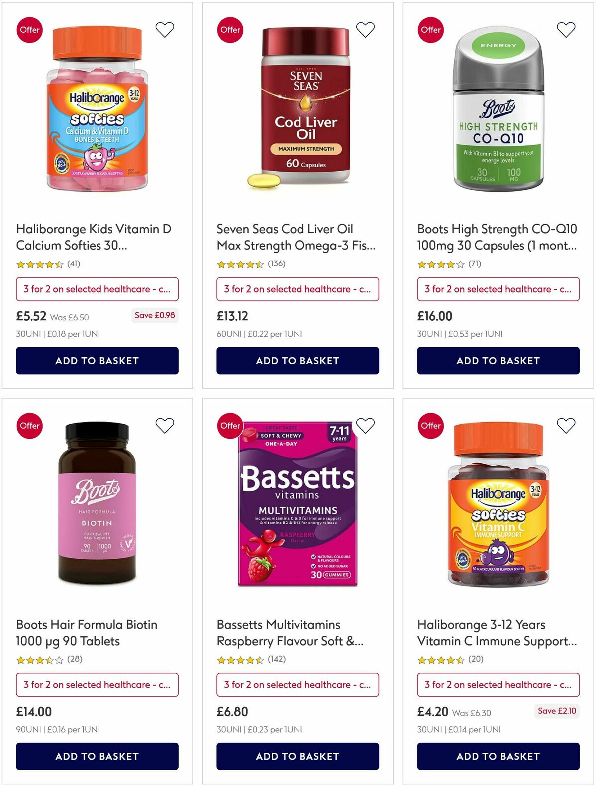 Boots Offers from 16 March