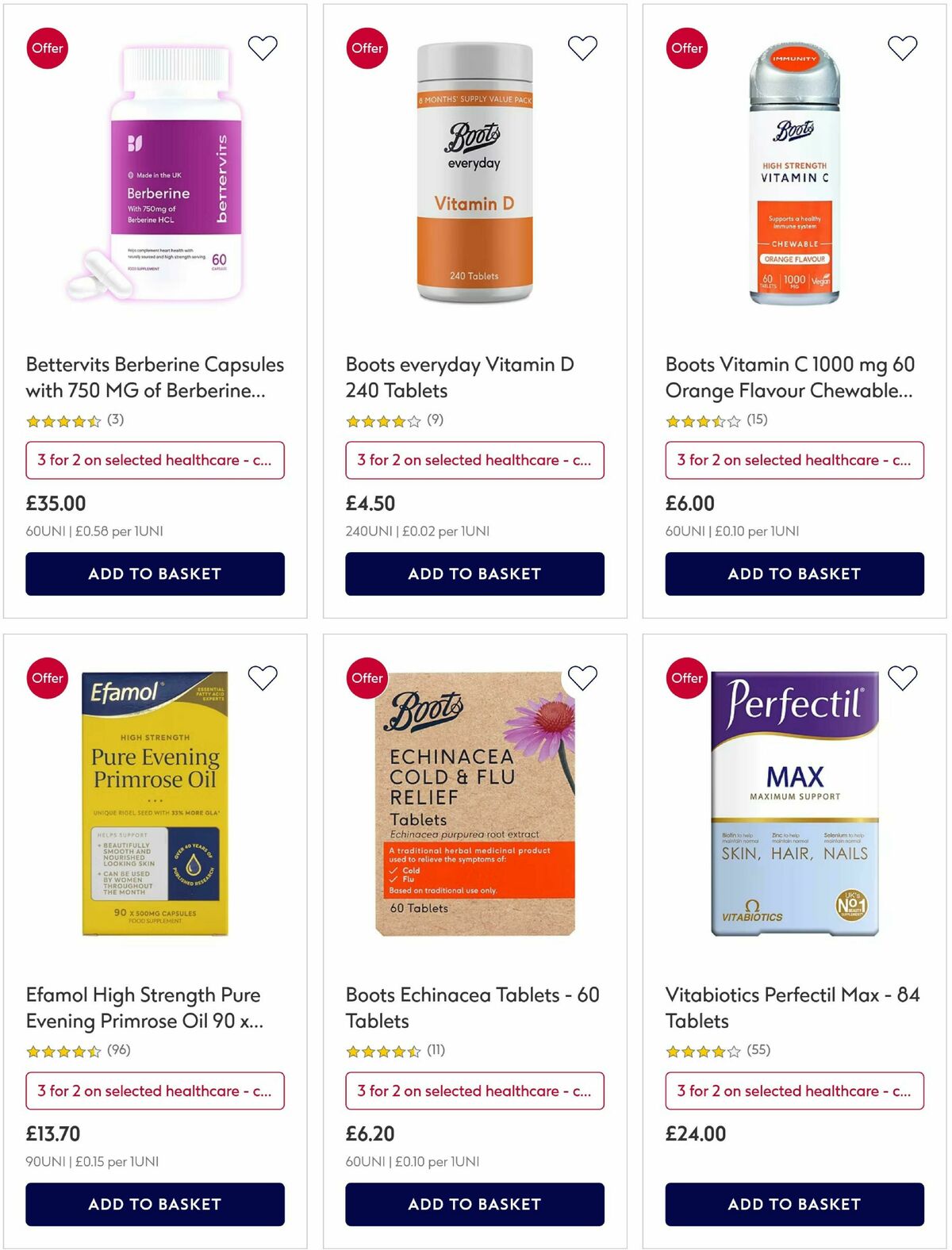 Boots Offers from 16 March