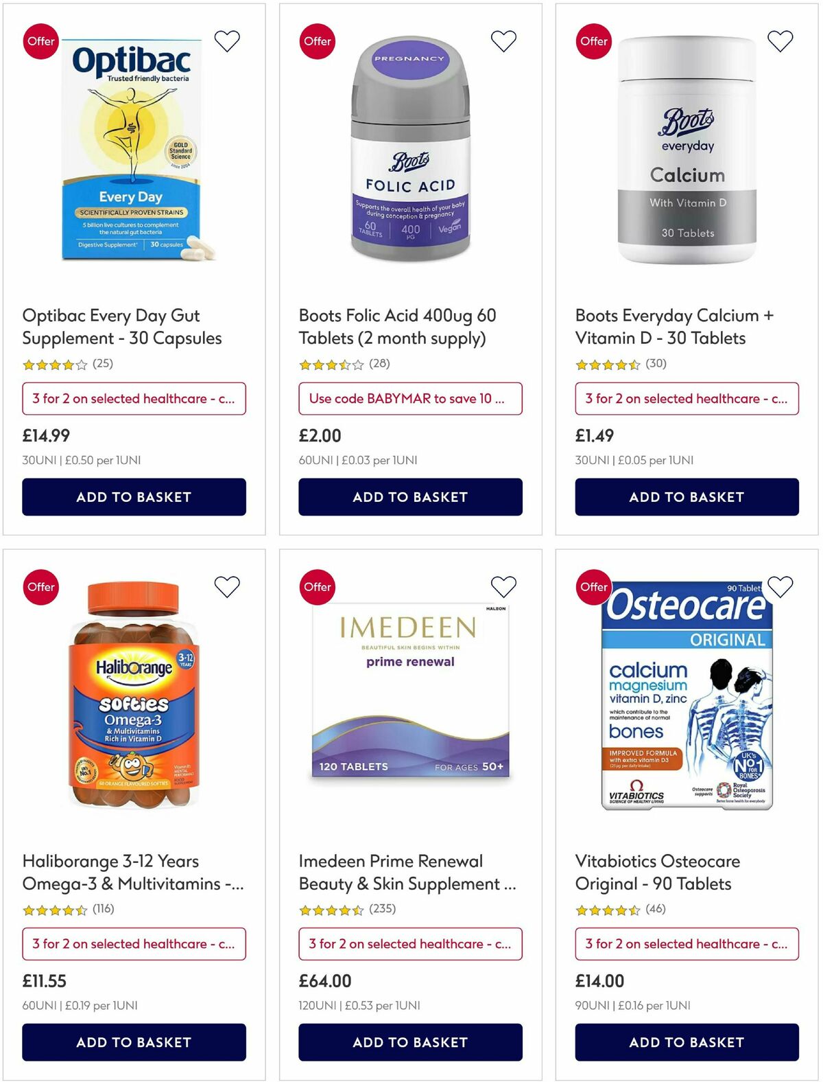 Boots Offers from 16 March