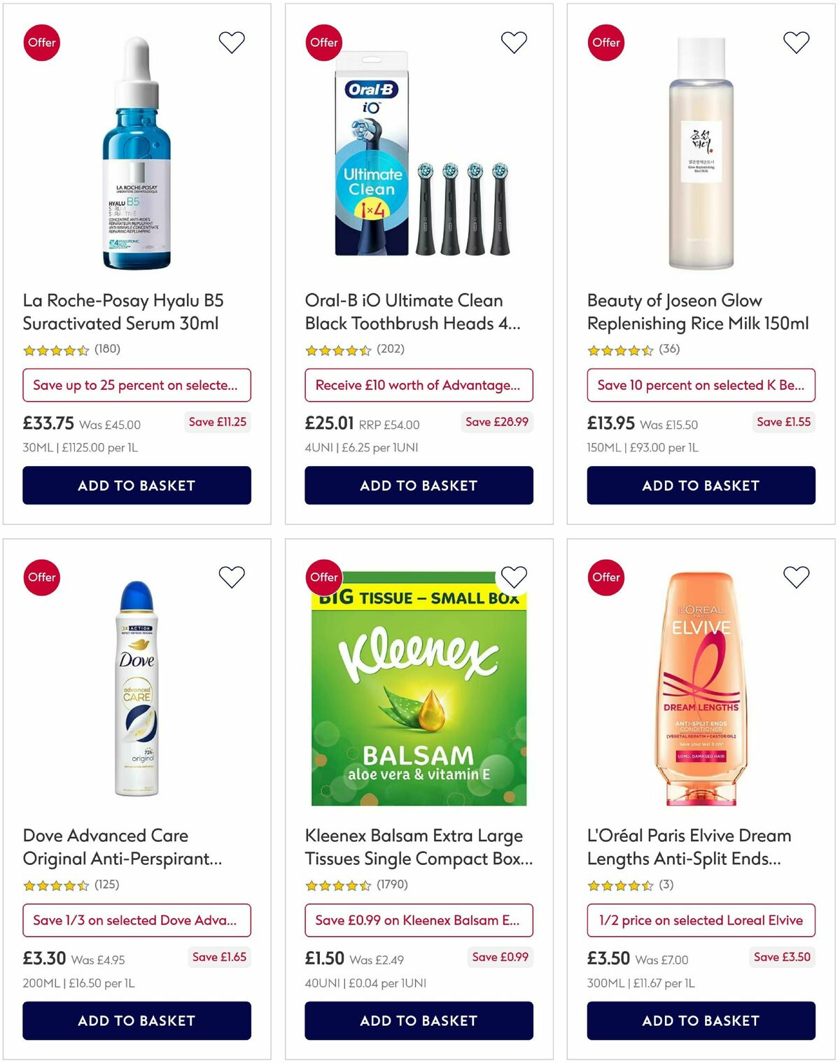 Boots Offers from 16 April