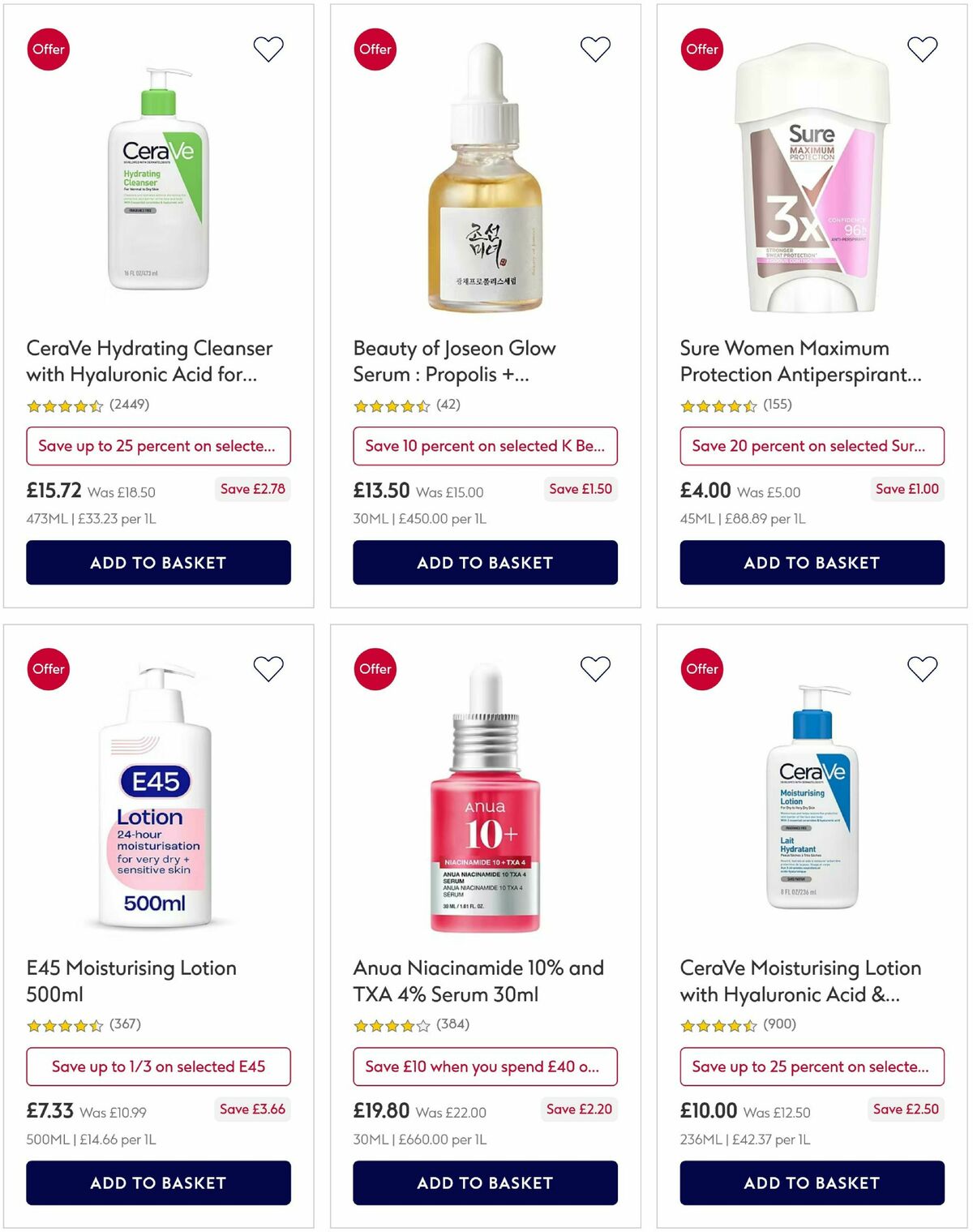 Boots Offers from 16 April