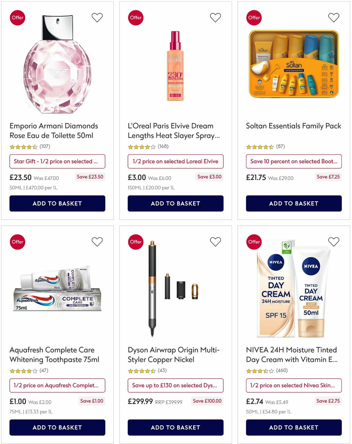Boots Offers from 16 April